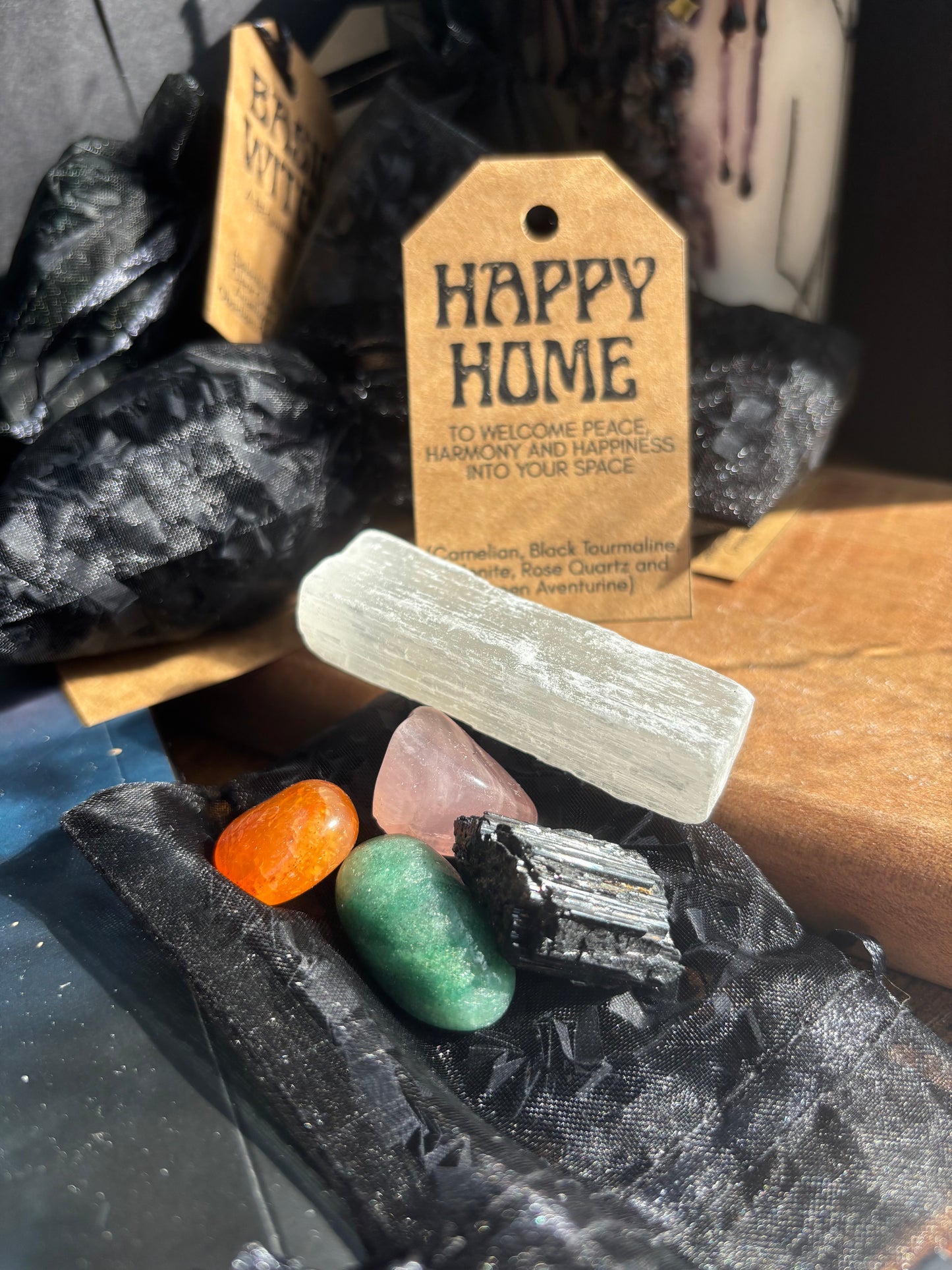 ‘Happy Home’ tumble stone set