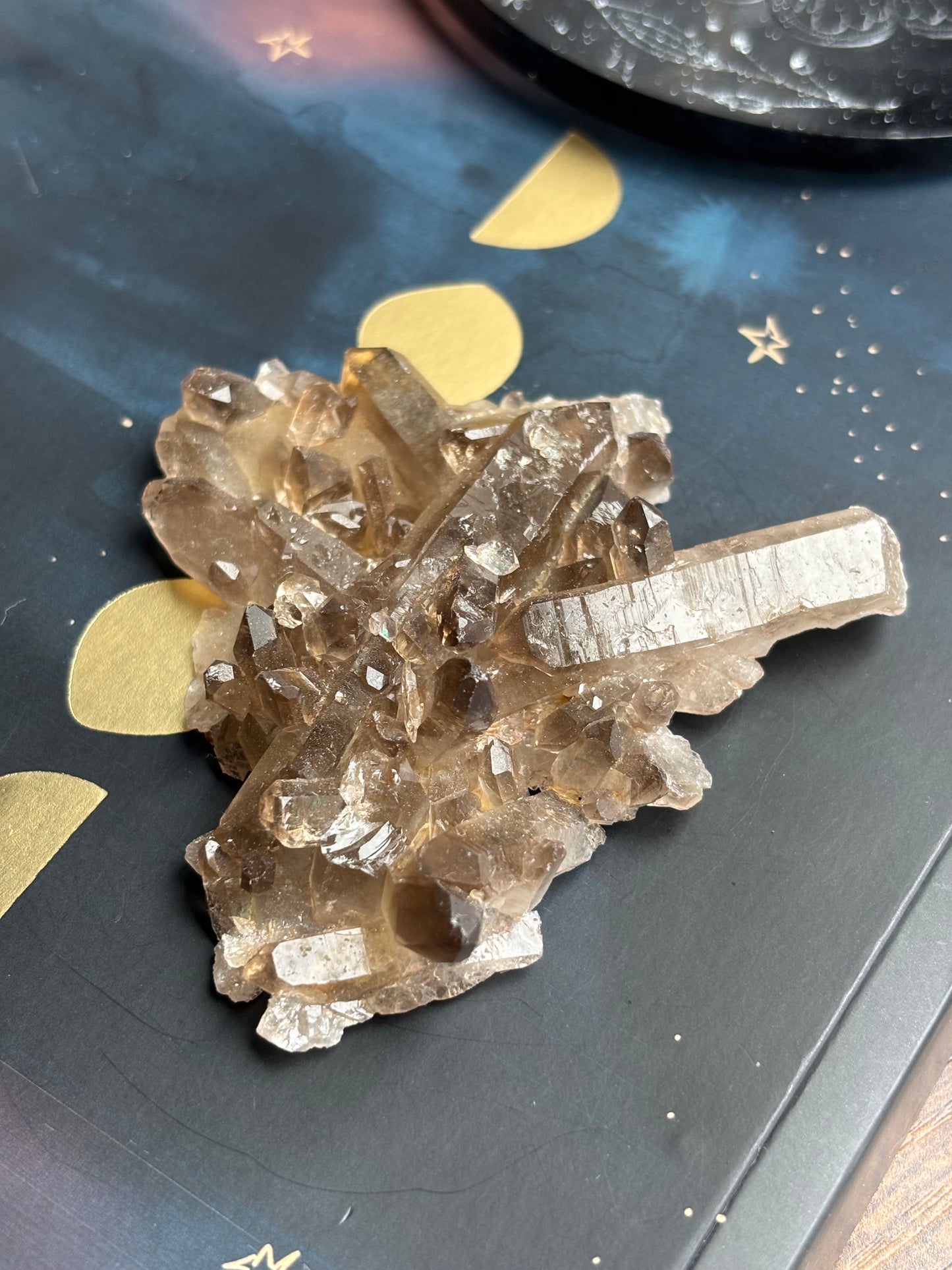 Smoky Quartz Cluster