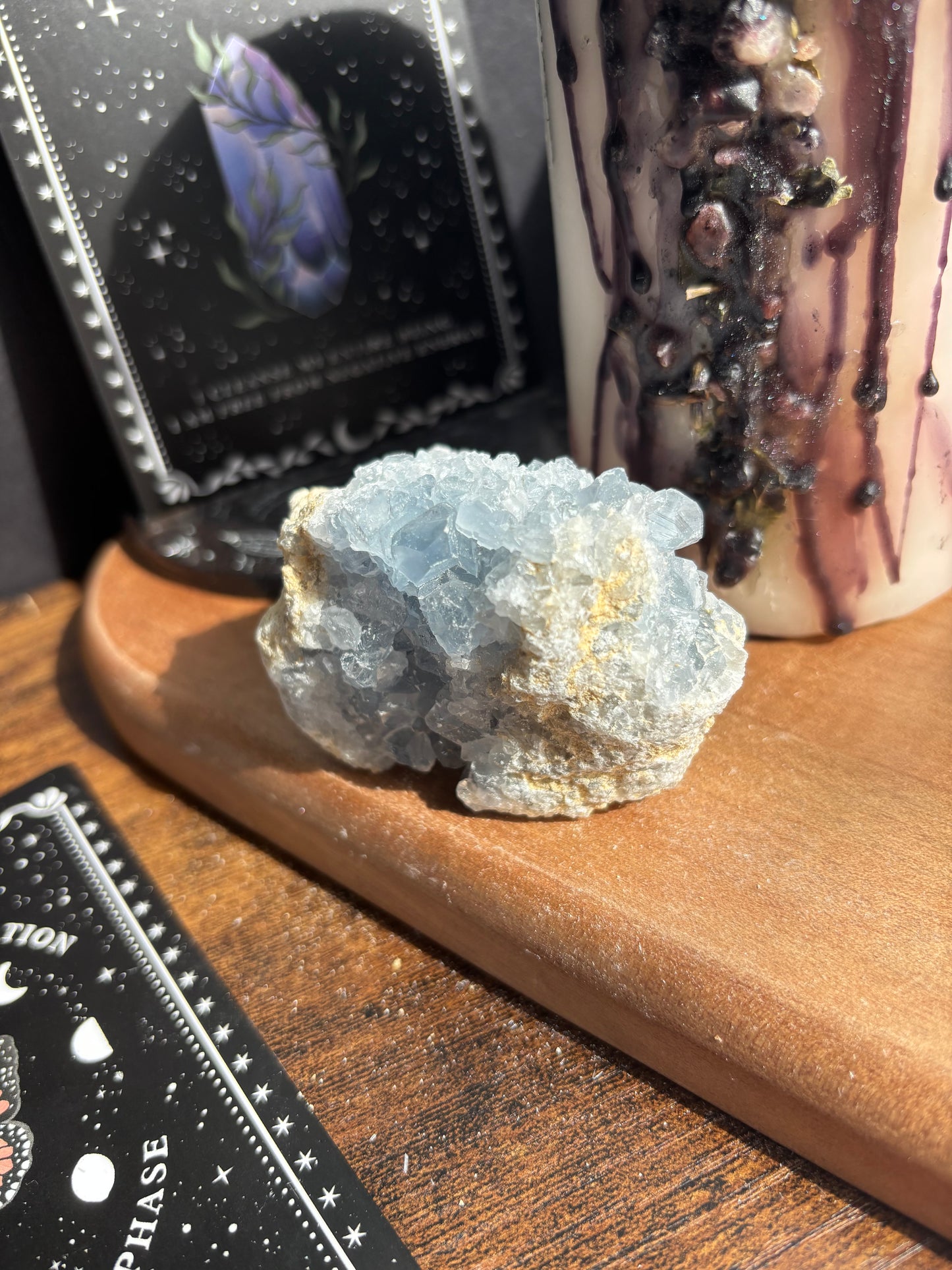Celestite Cluster