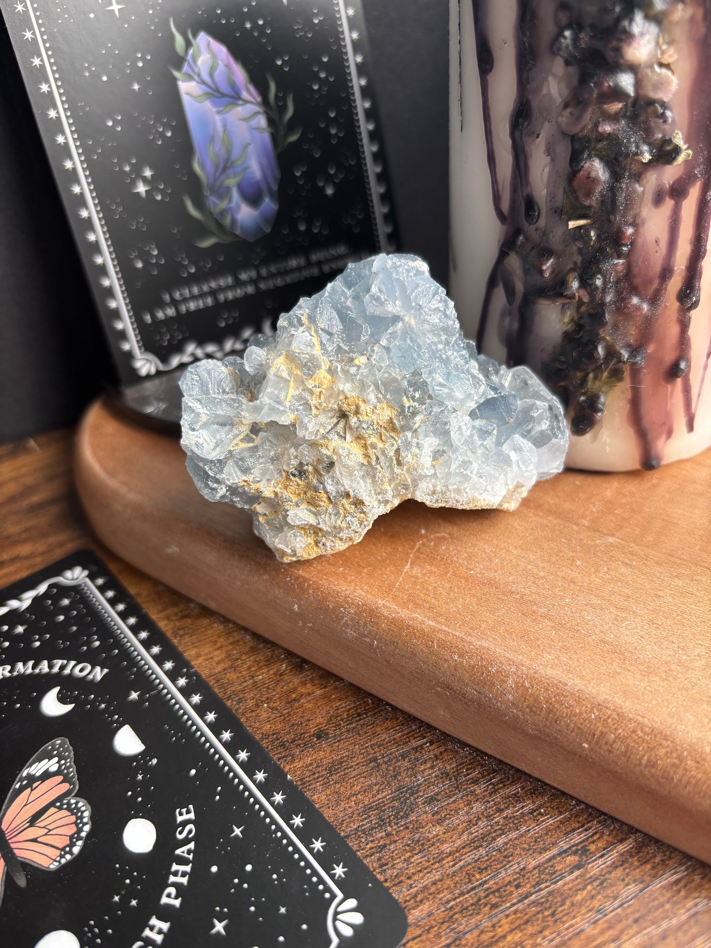 Celestite Cluster