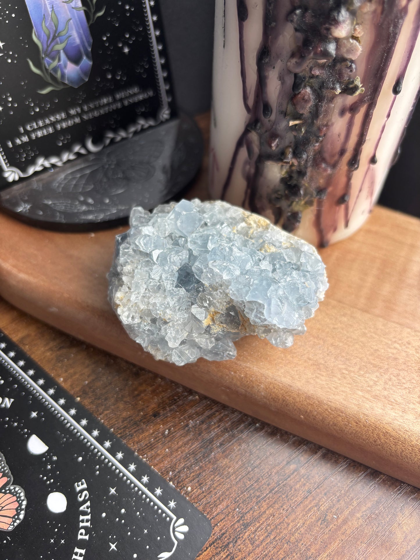 Celestite Cluster