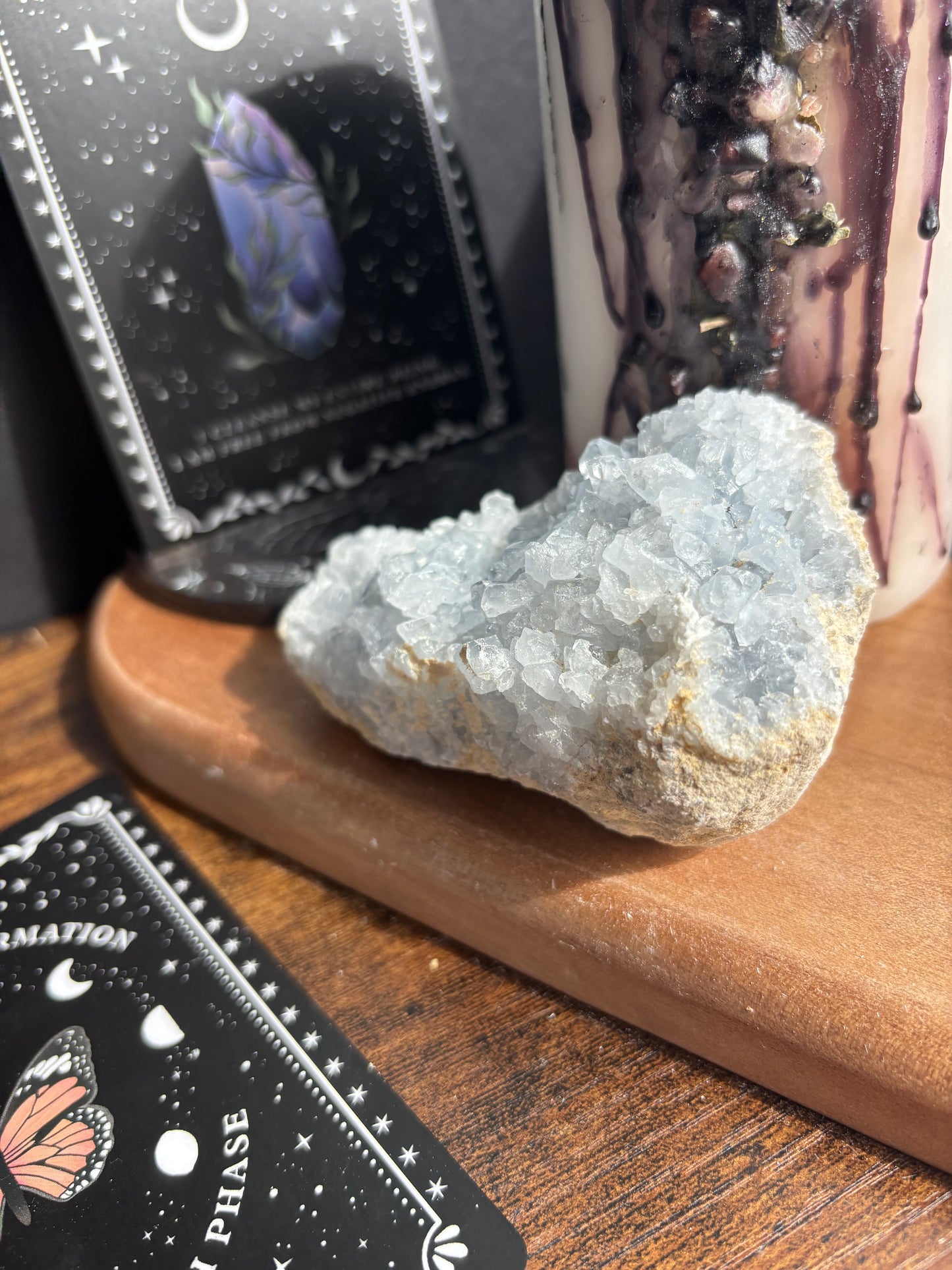 Celestite Cluster