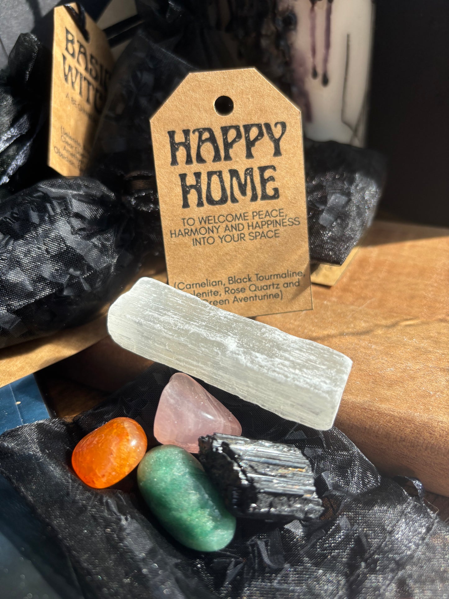 ‘Happy Home’ tumble stone set