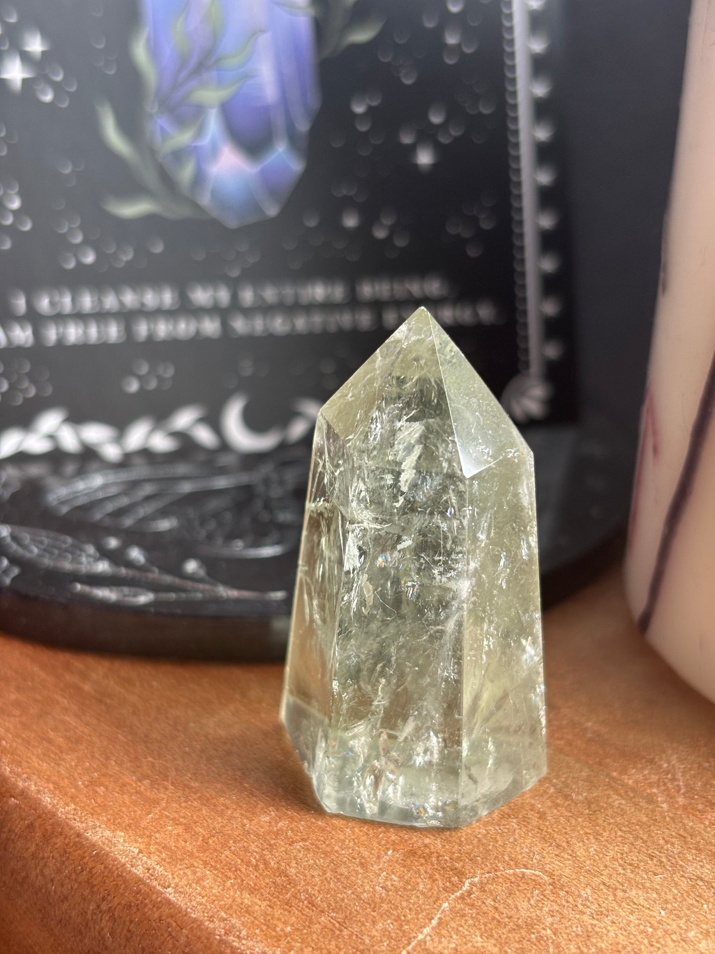 Prasiolite Point