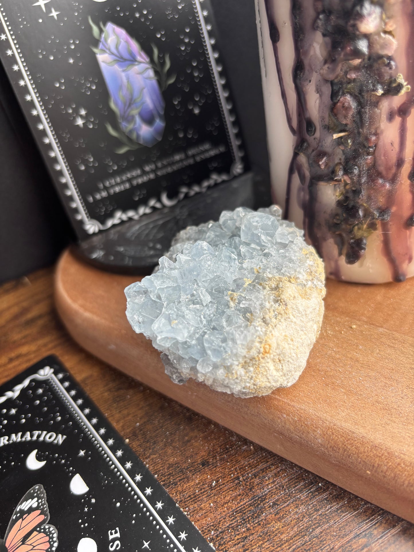 Celestite Cluster