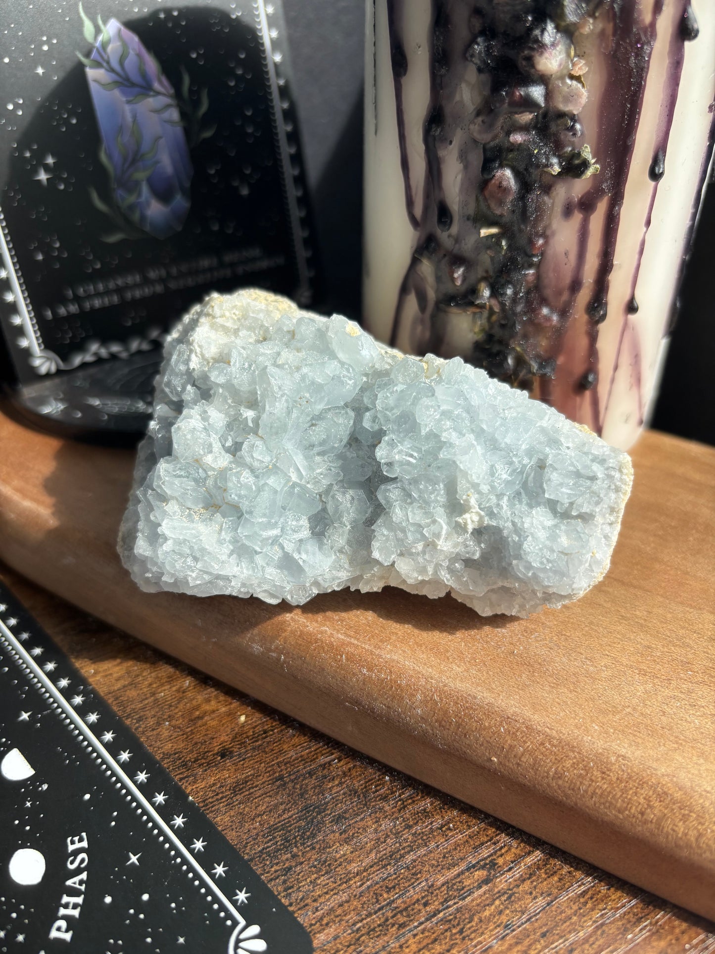 Celestite Cluster