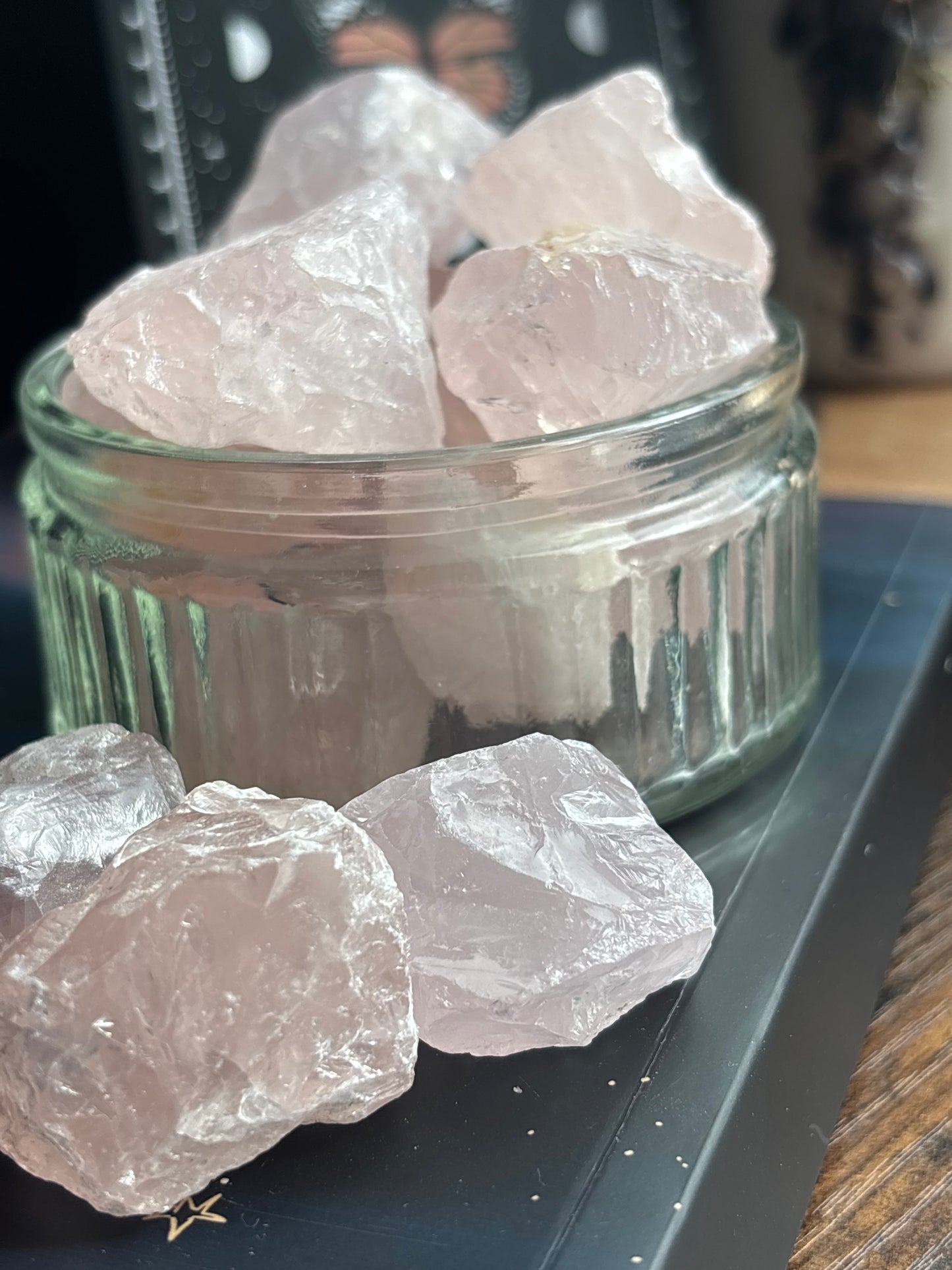 Raw Rose Quartz Chunk