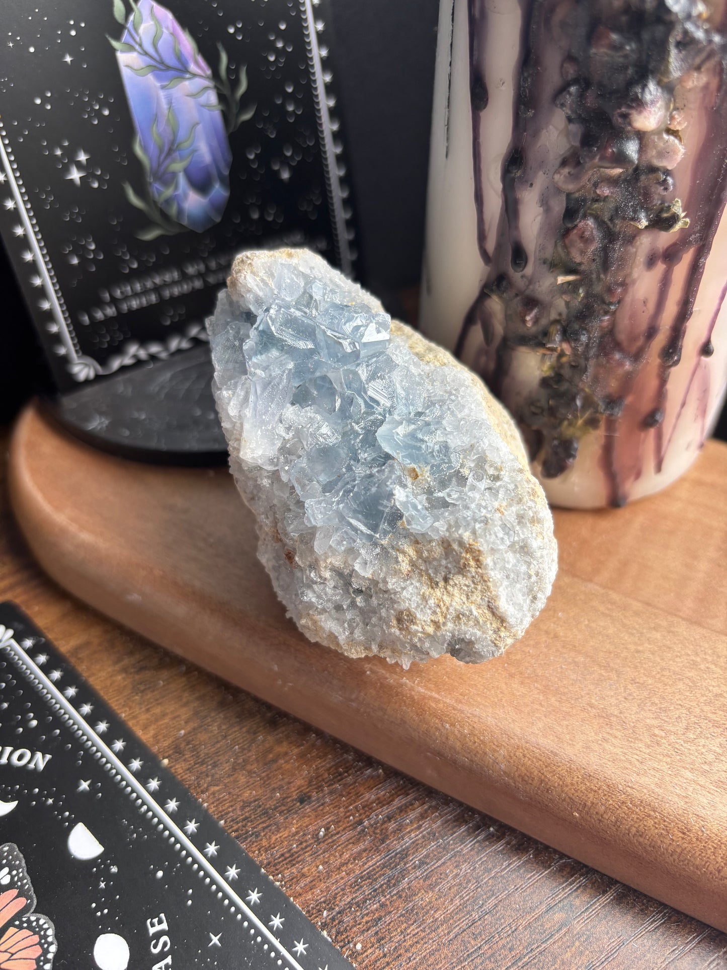 Celestite Cluster
