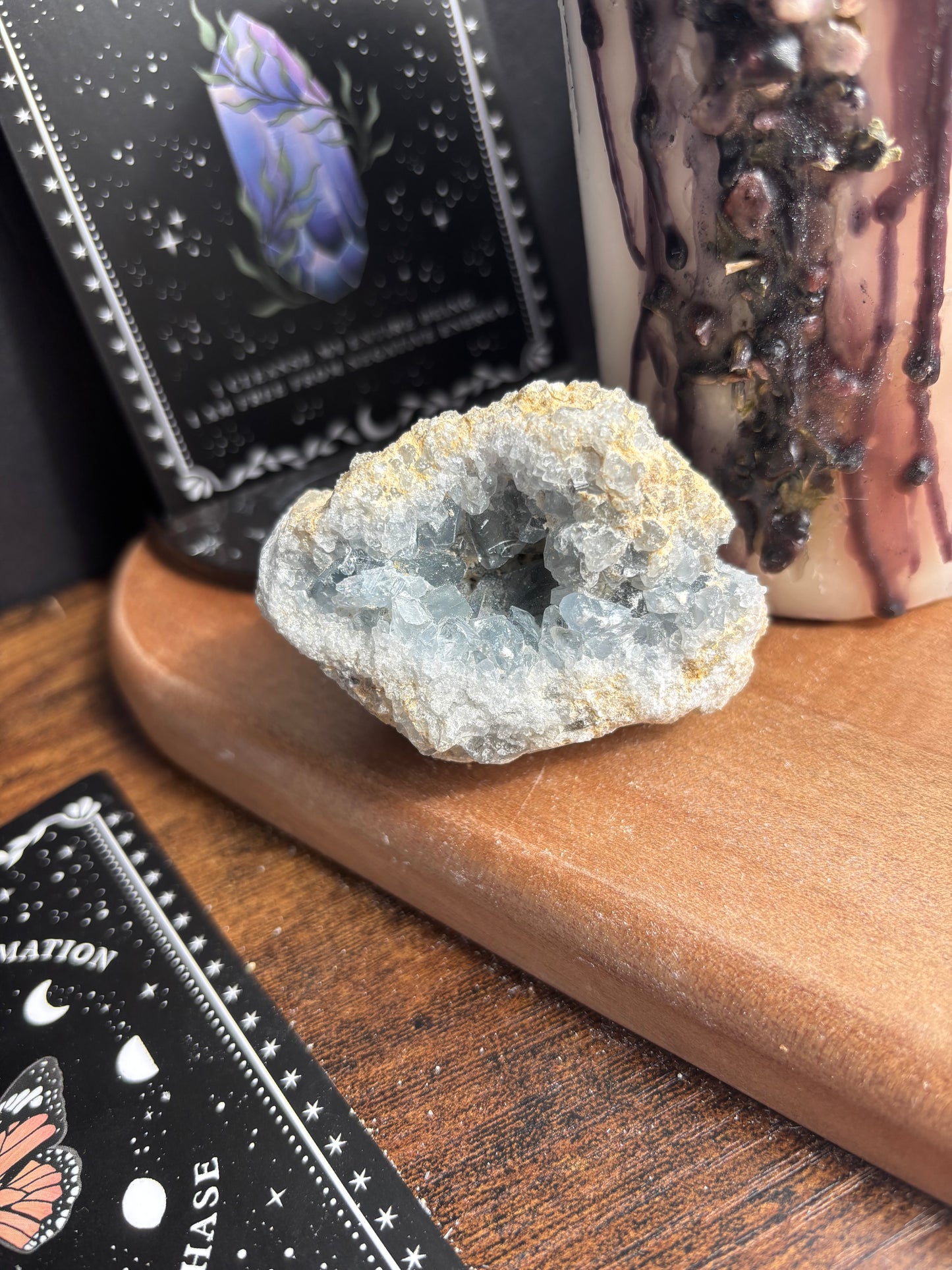 Celestite Cluster