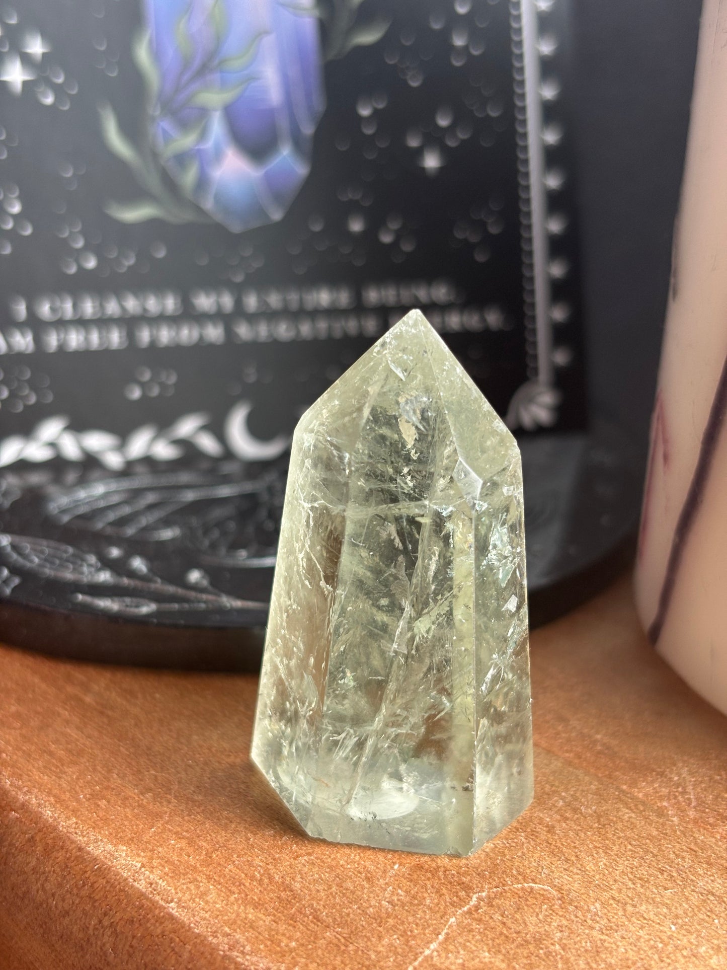 Prasiolite Point