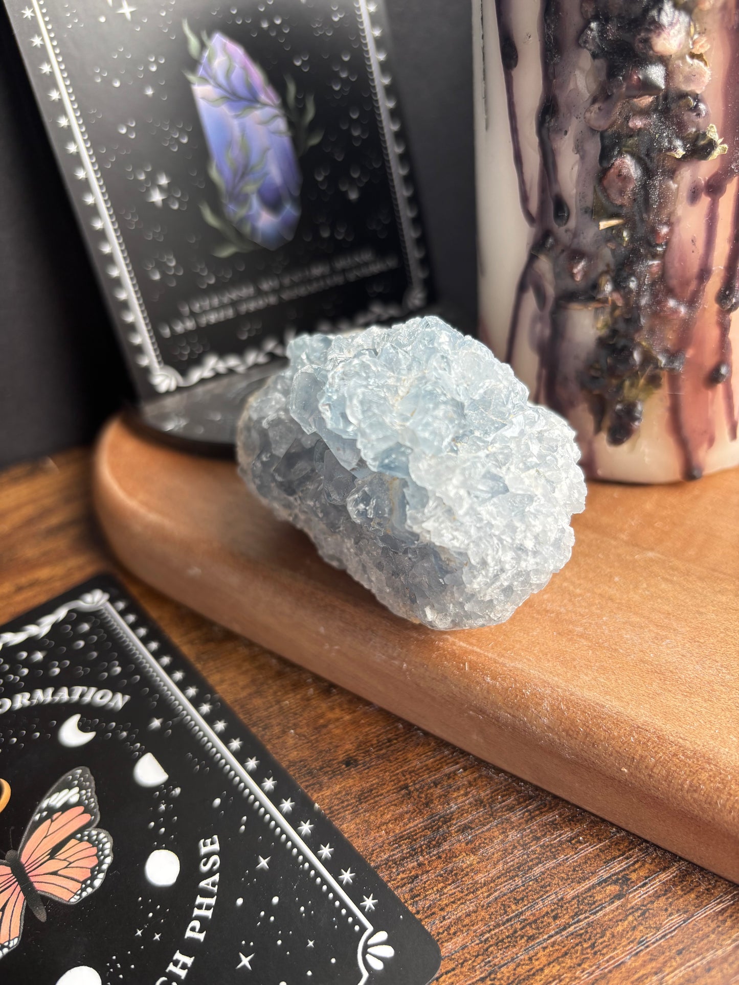 Celestite Cluster