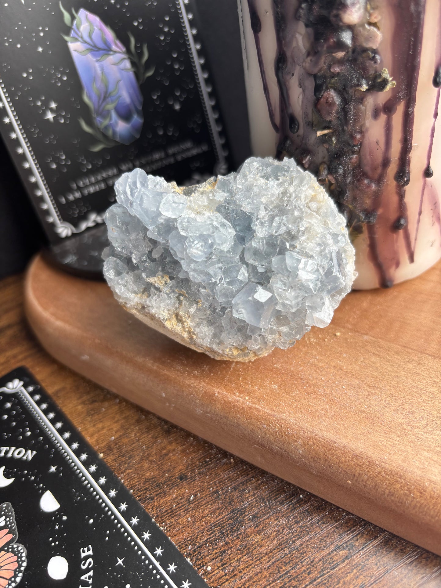 Celestite Cluster