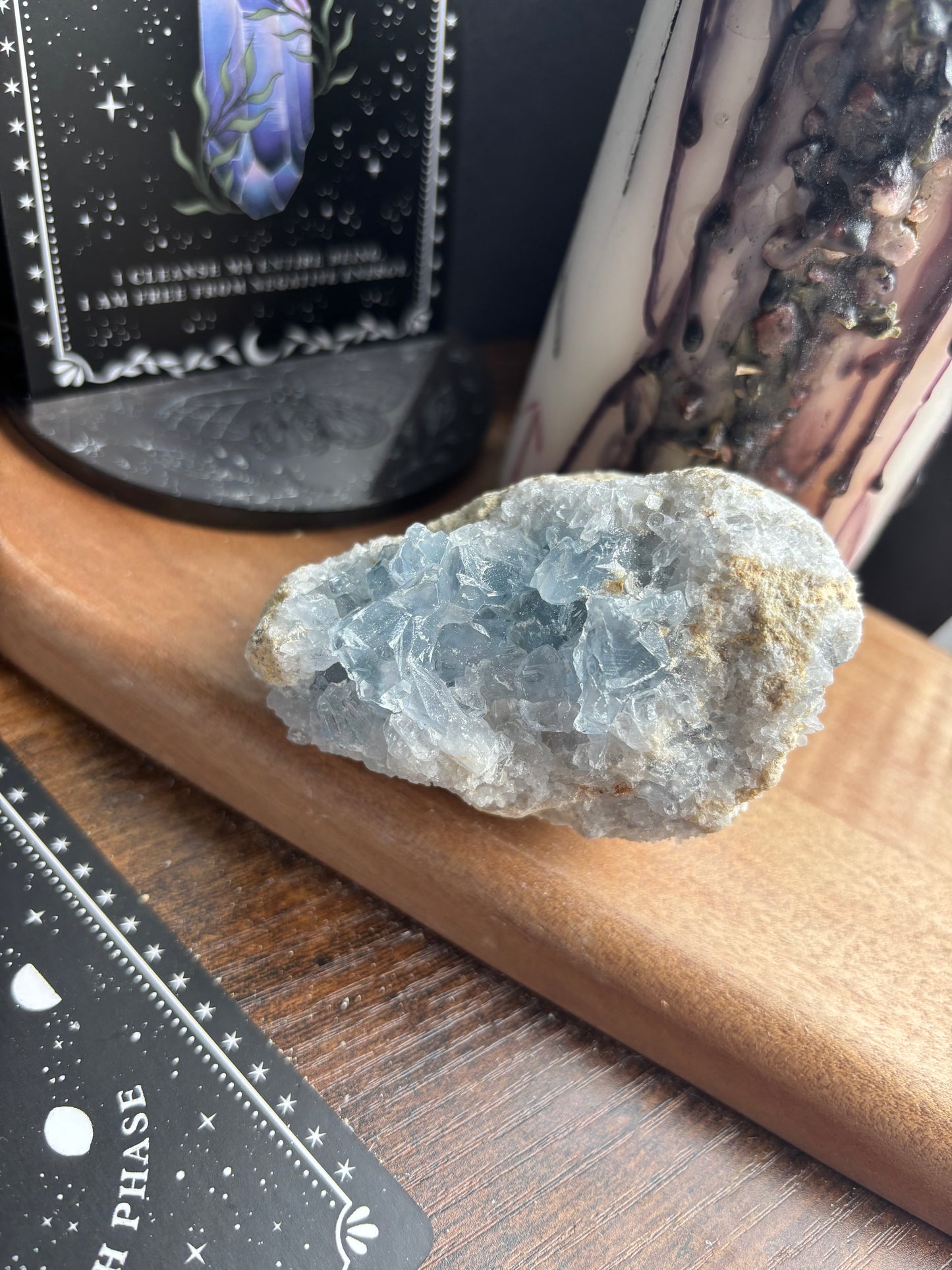 Celestite Cluster
