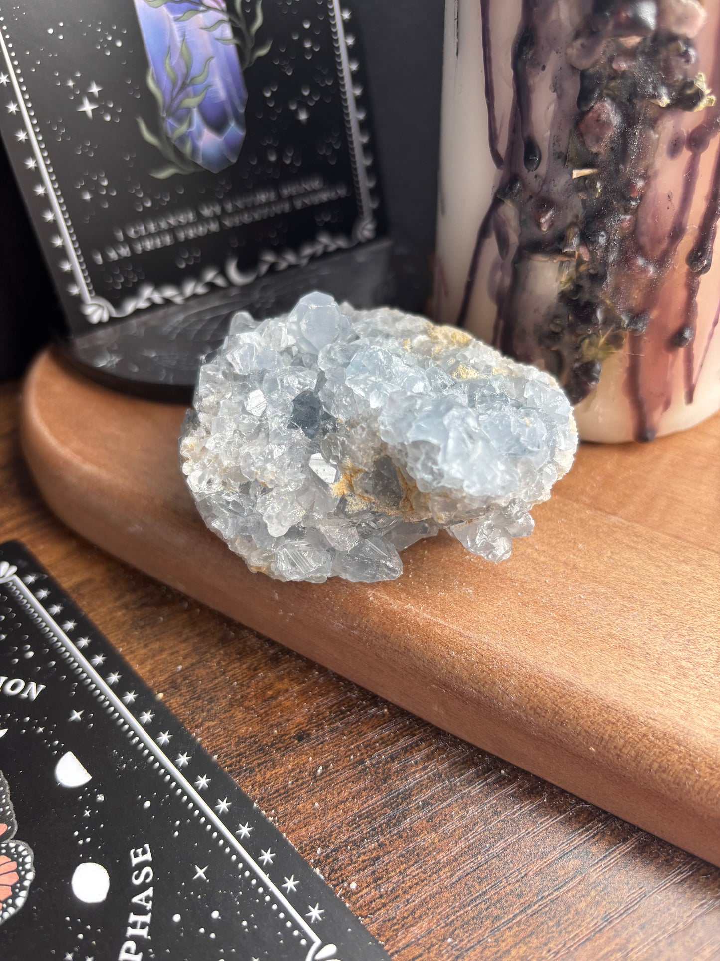 Celestite Cluster