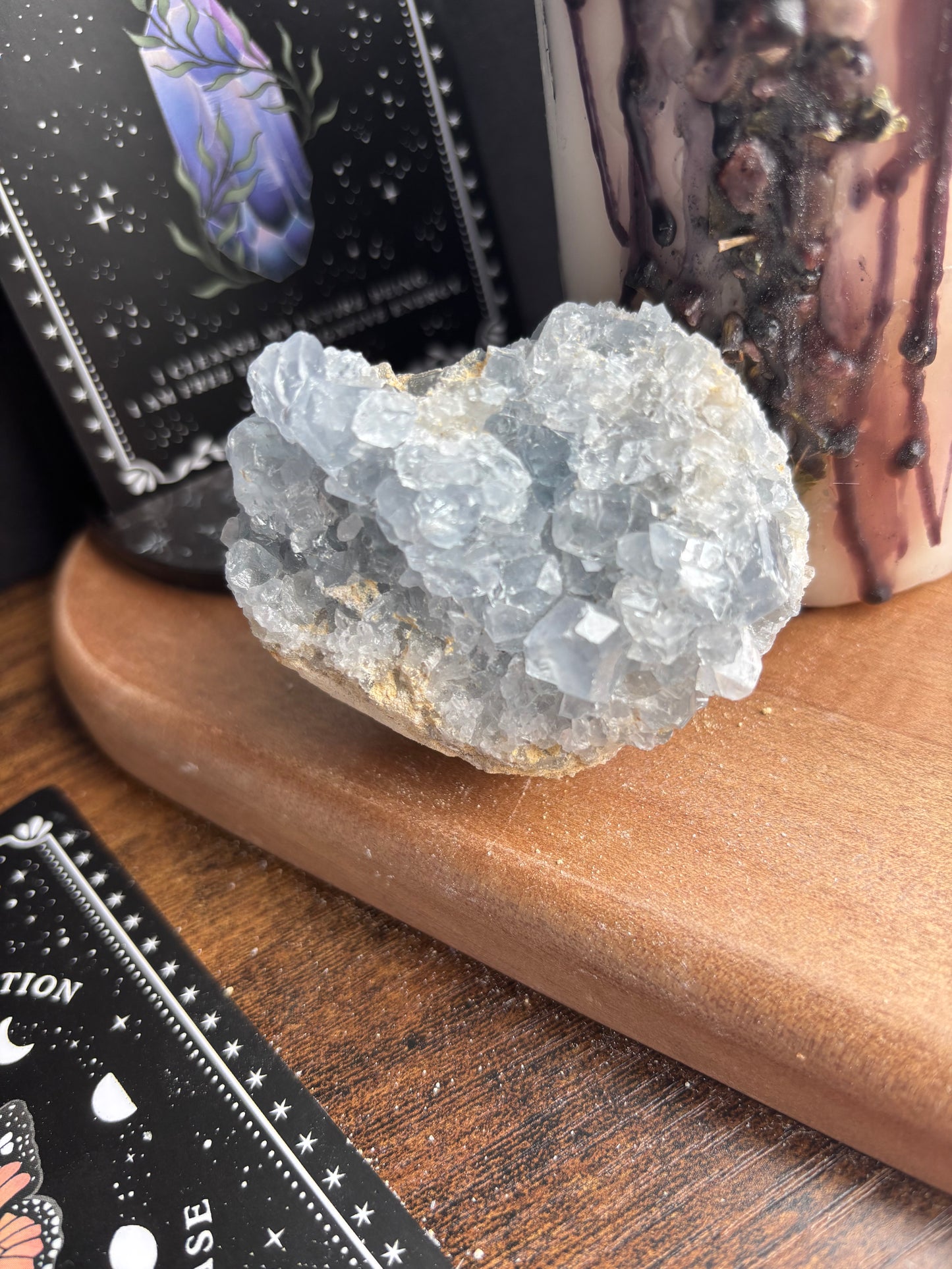 Celestite Cluster
