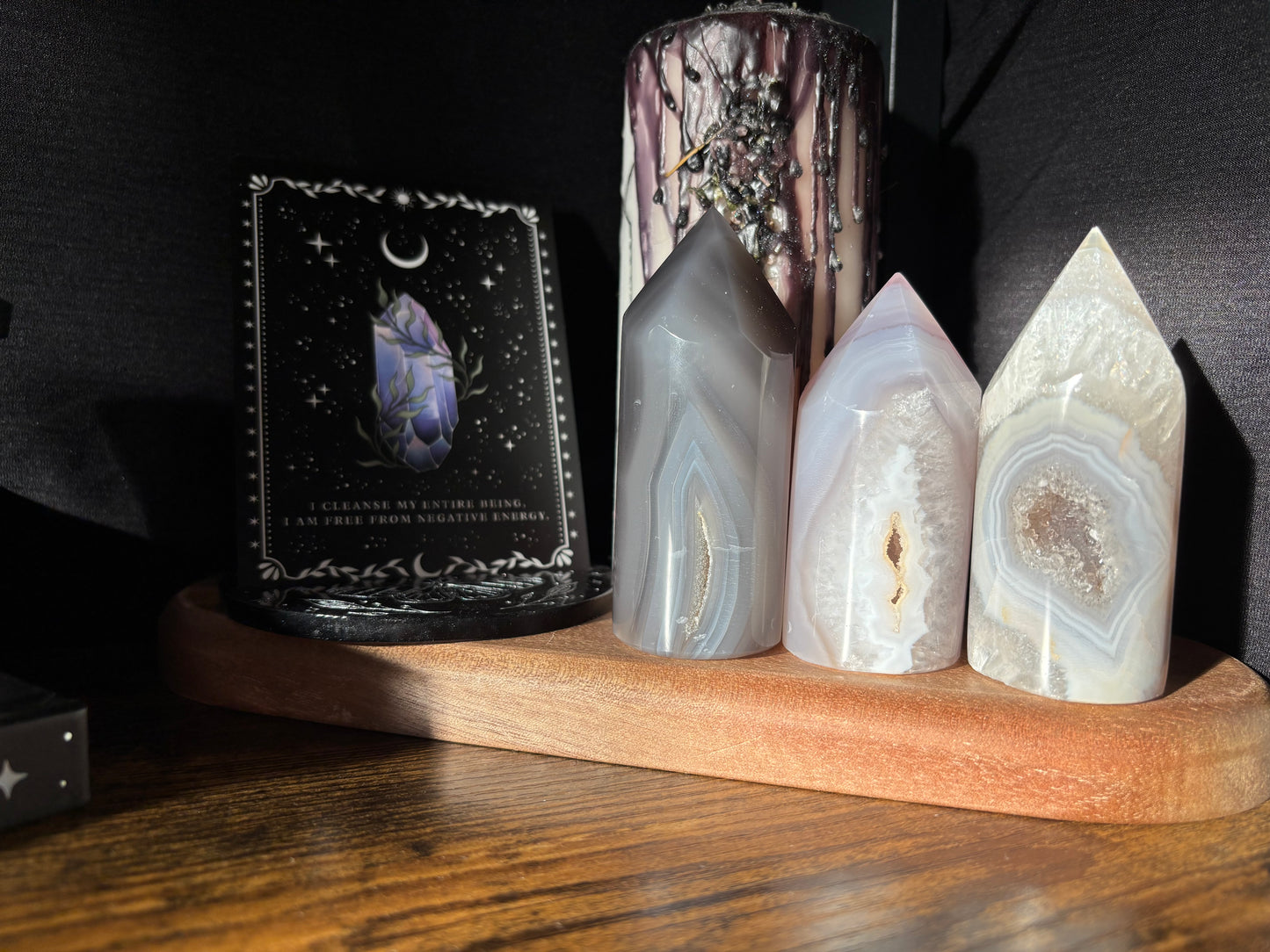 Cylindrical Agate Point (A)