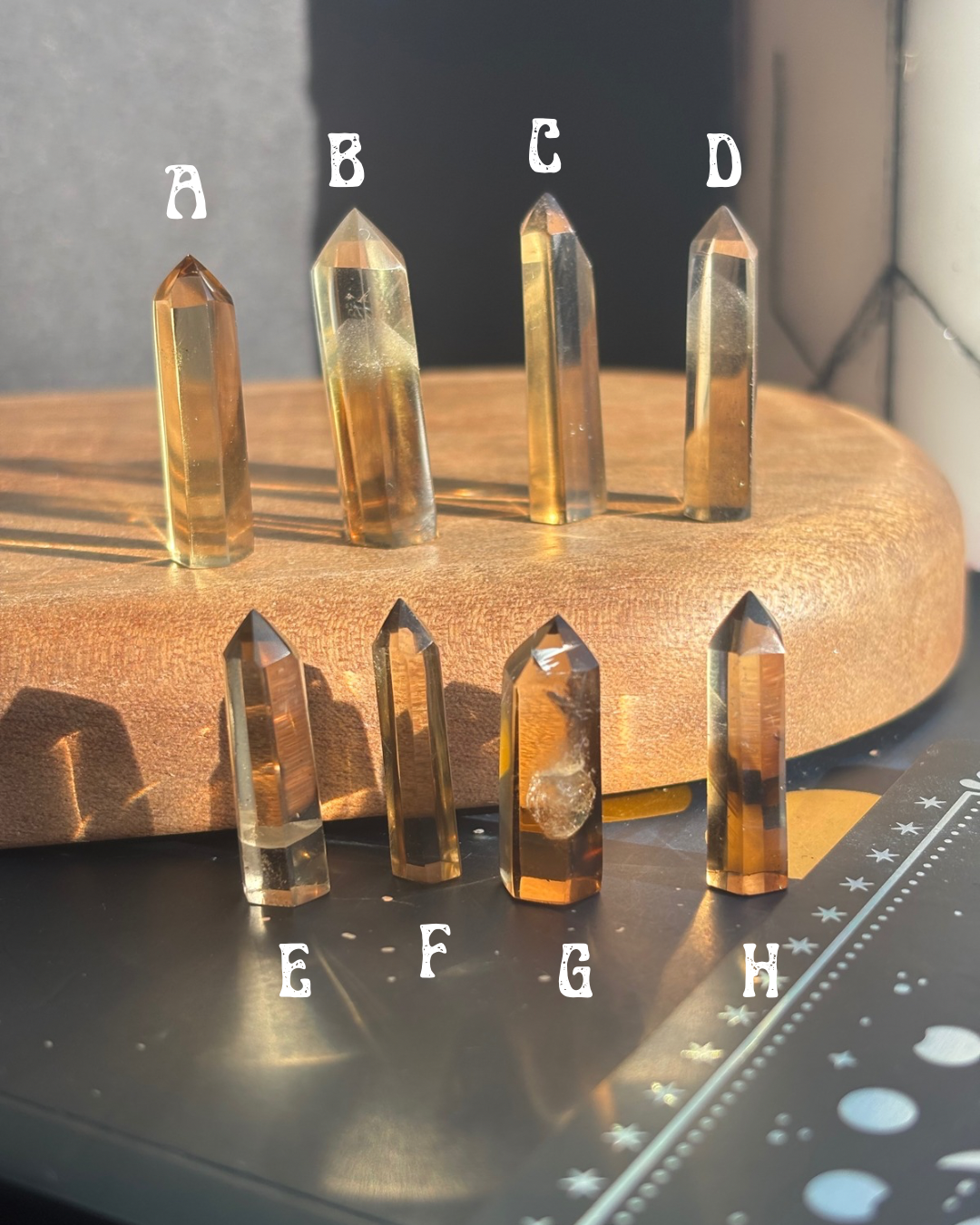 Mini Natural Citrine Points