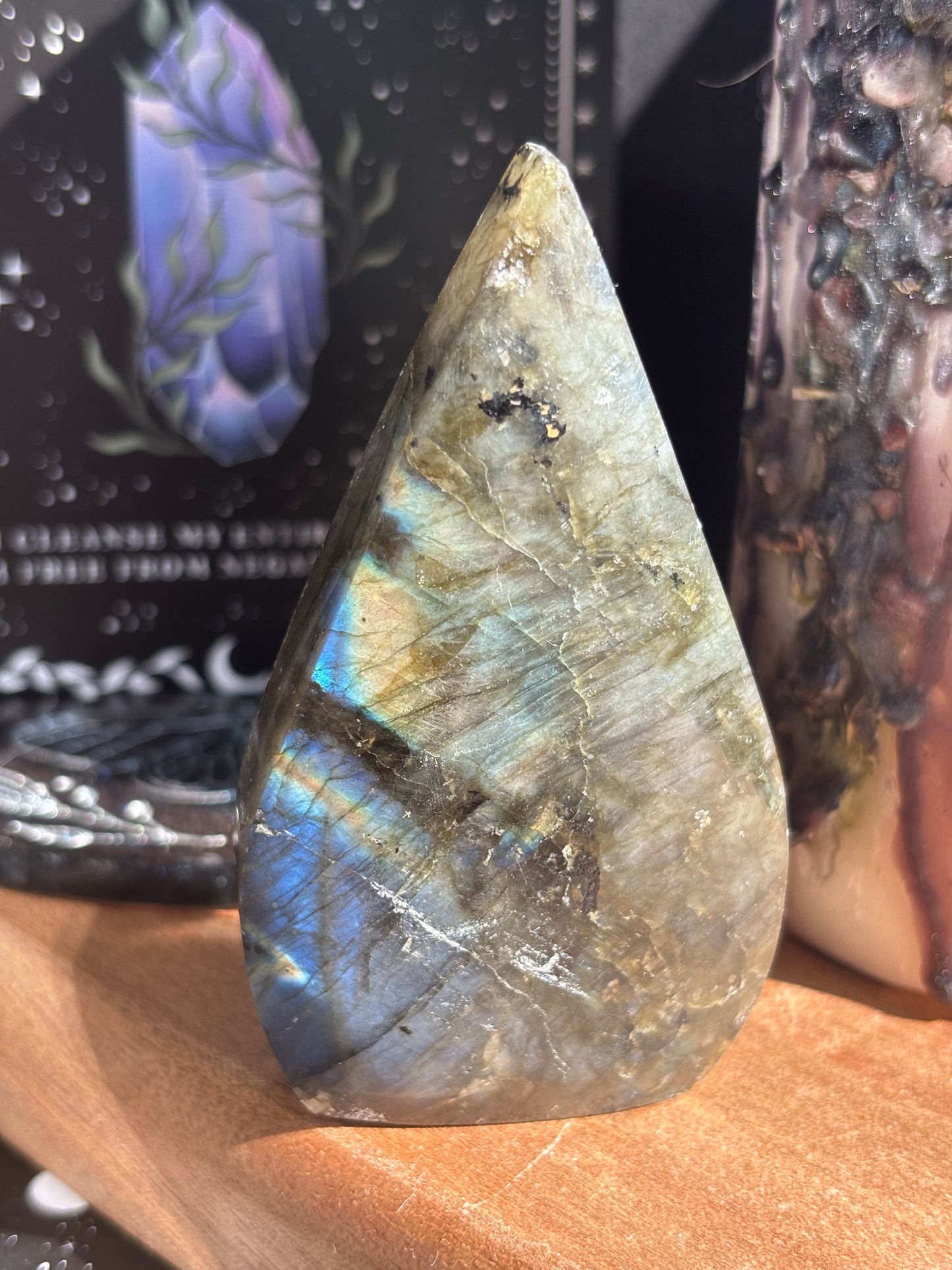 Labradorite Tear Drop
