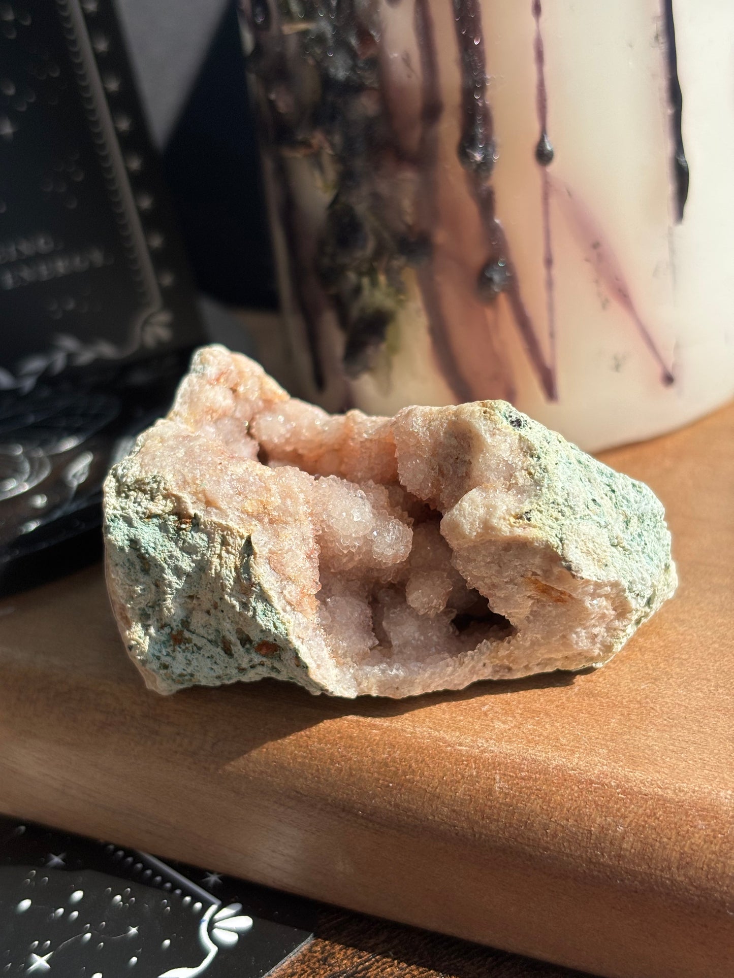 Pink Amethyst Geode