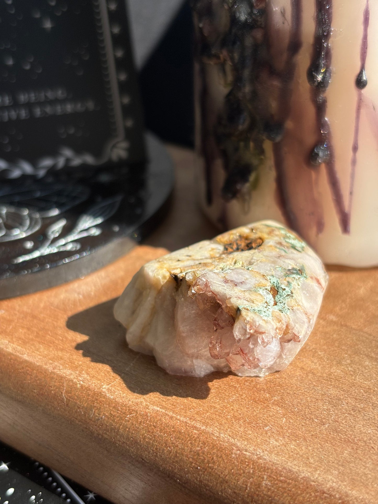 Small Pink Amethyst Geode
