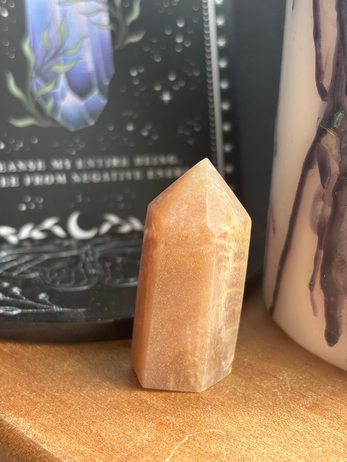 Peach Sunstone Point