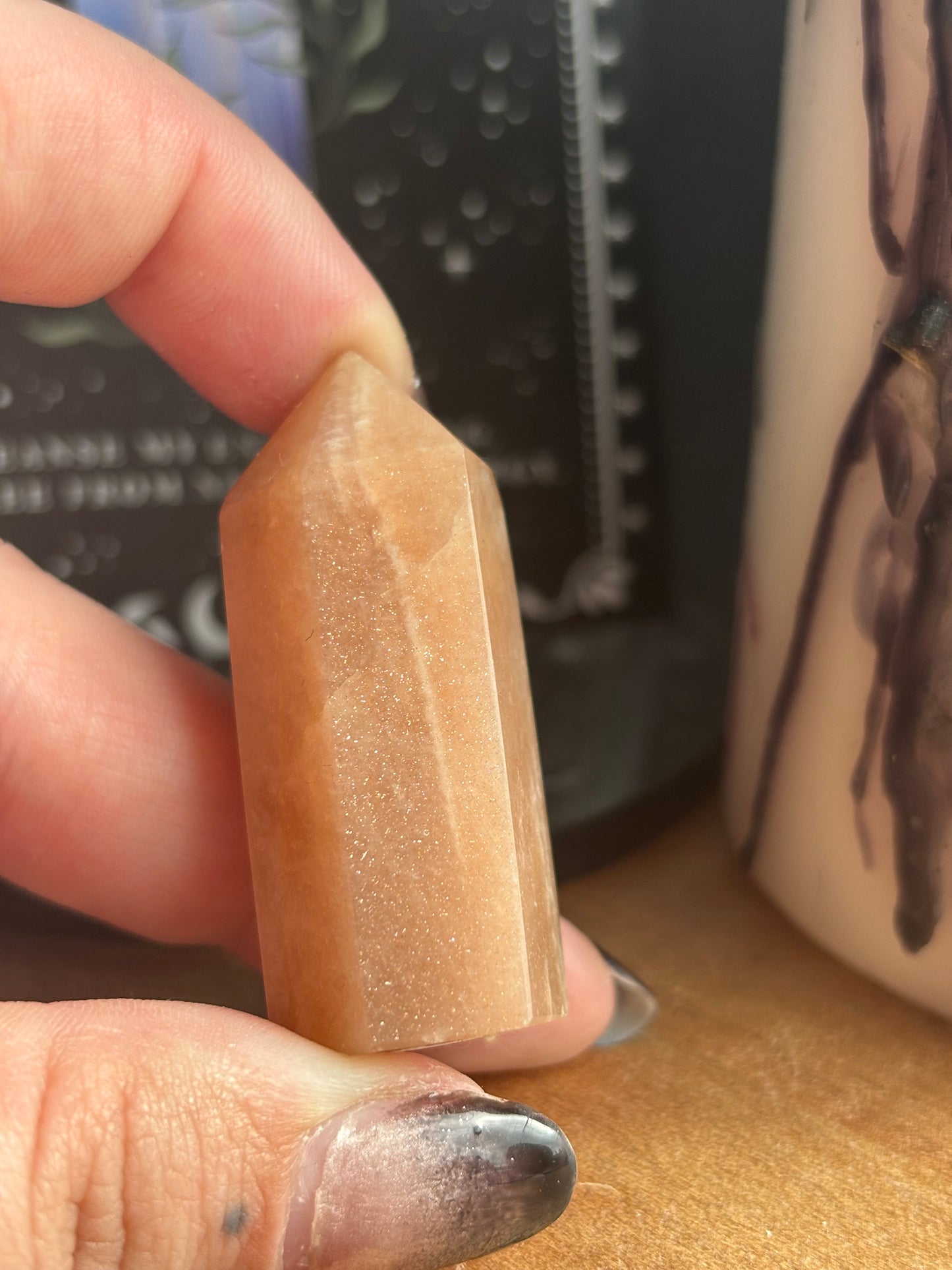 Peach Sunstone Point