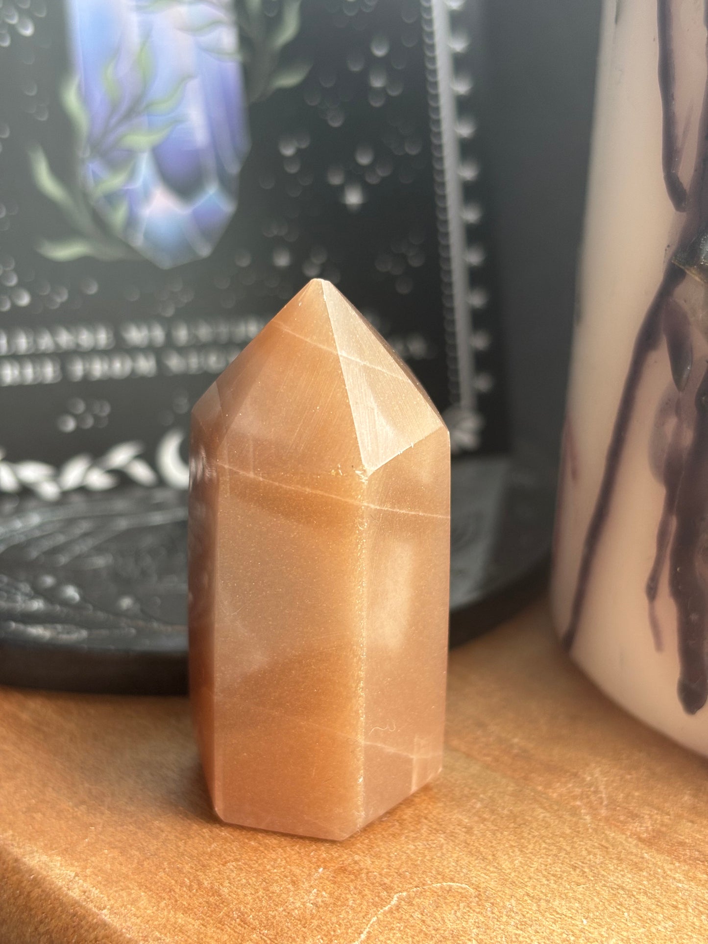 Peach Sunstone Point