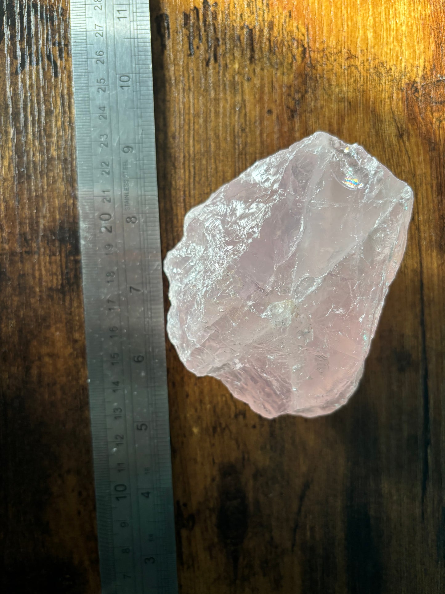 Rose Quartz Raw Piece