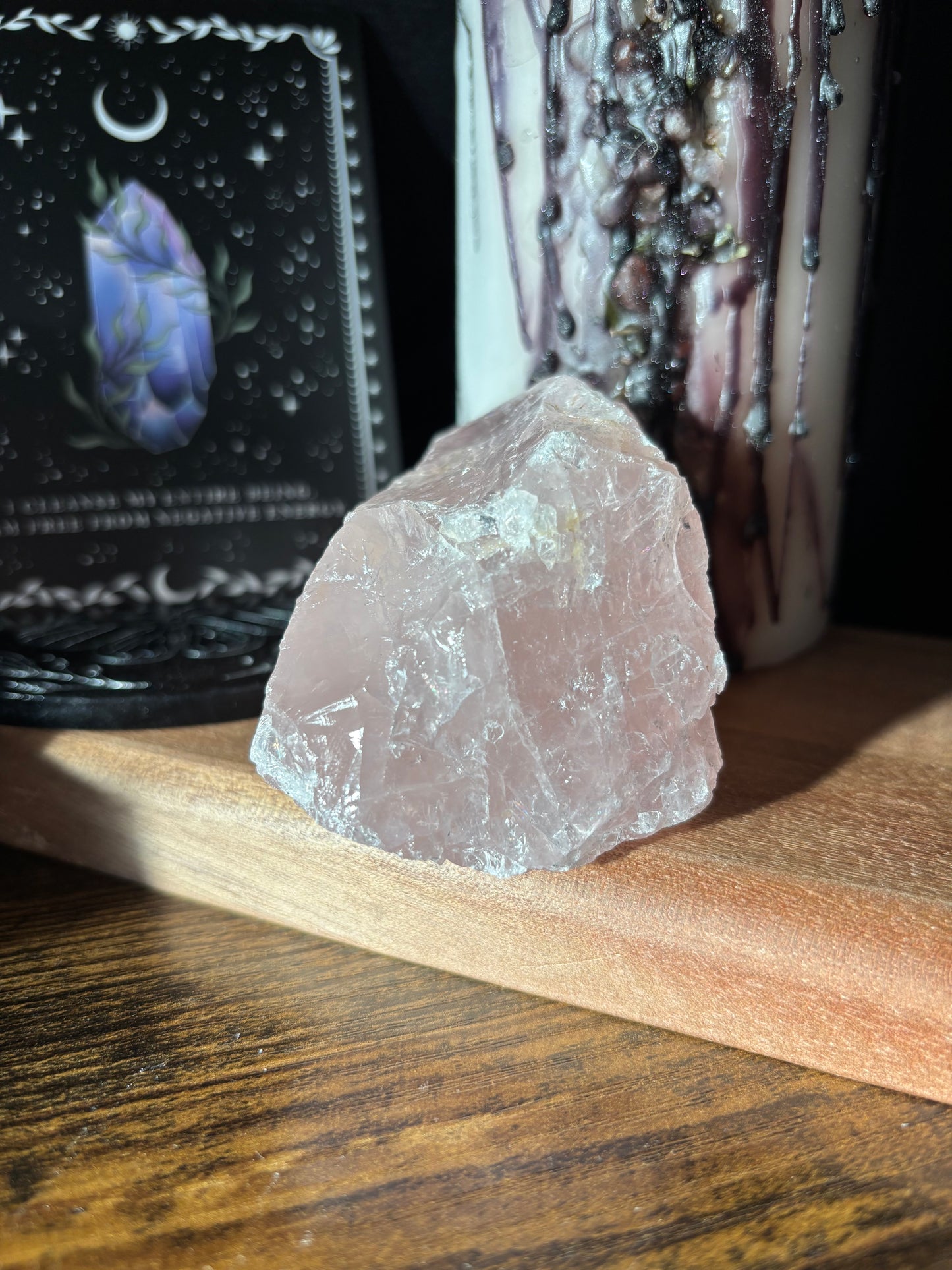 Rose Quartz Raw Piece