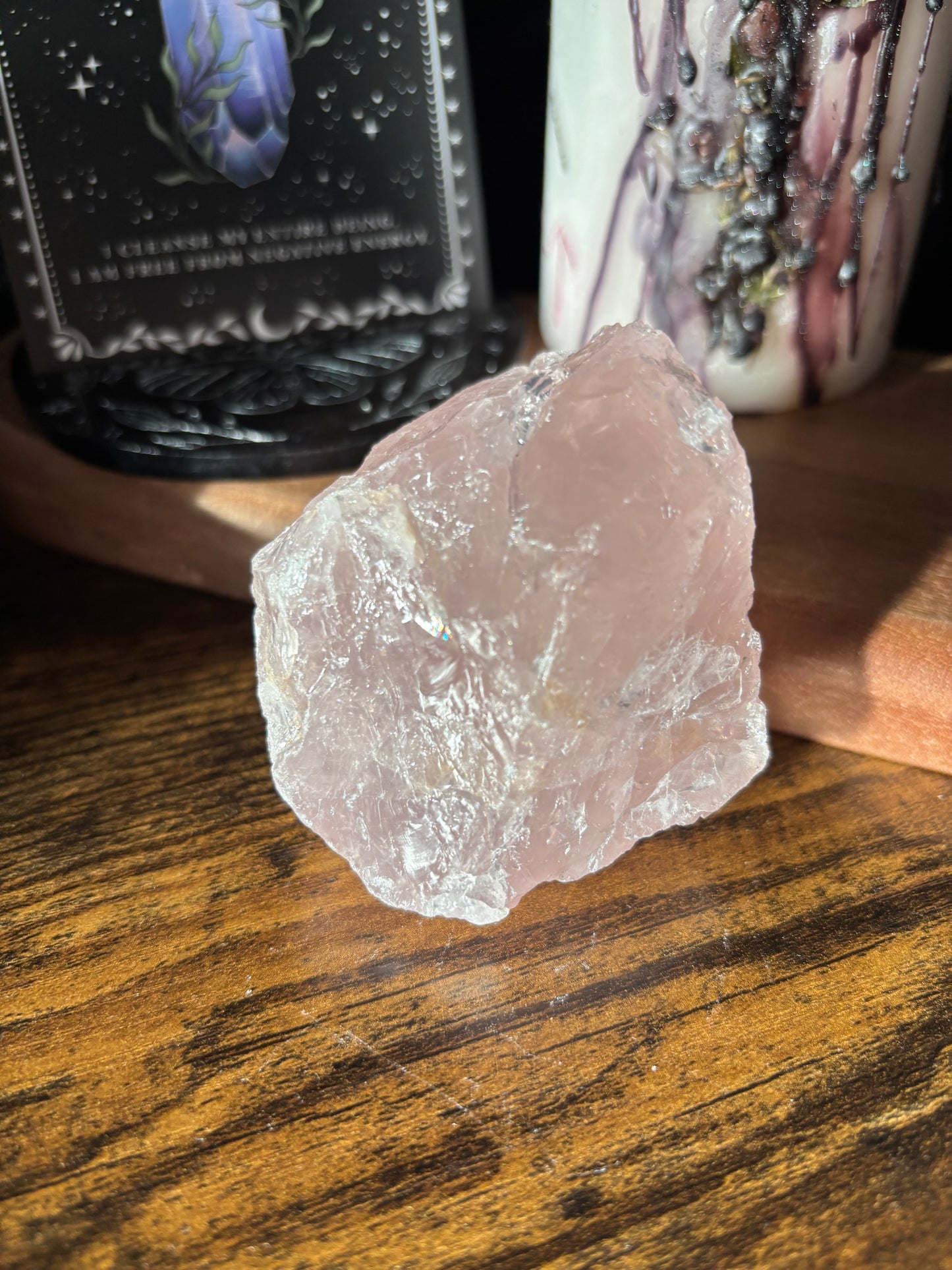 Rose Quartz Raw Piece