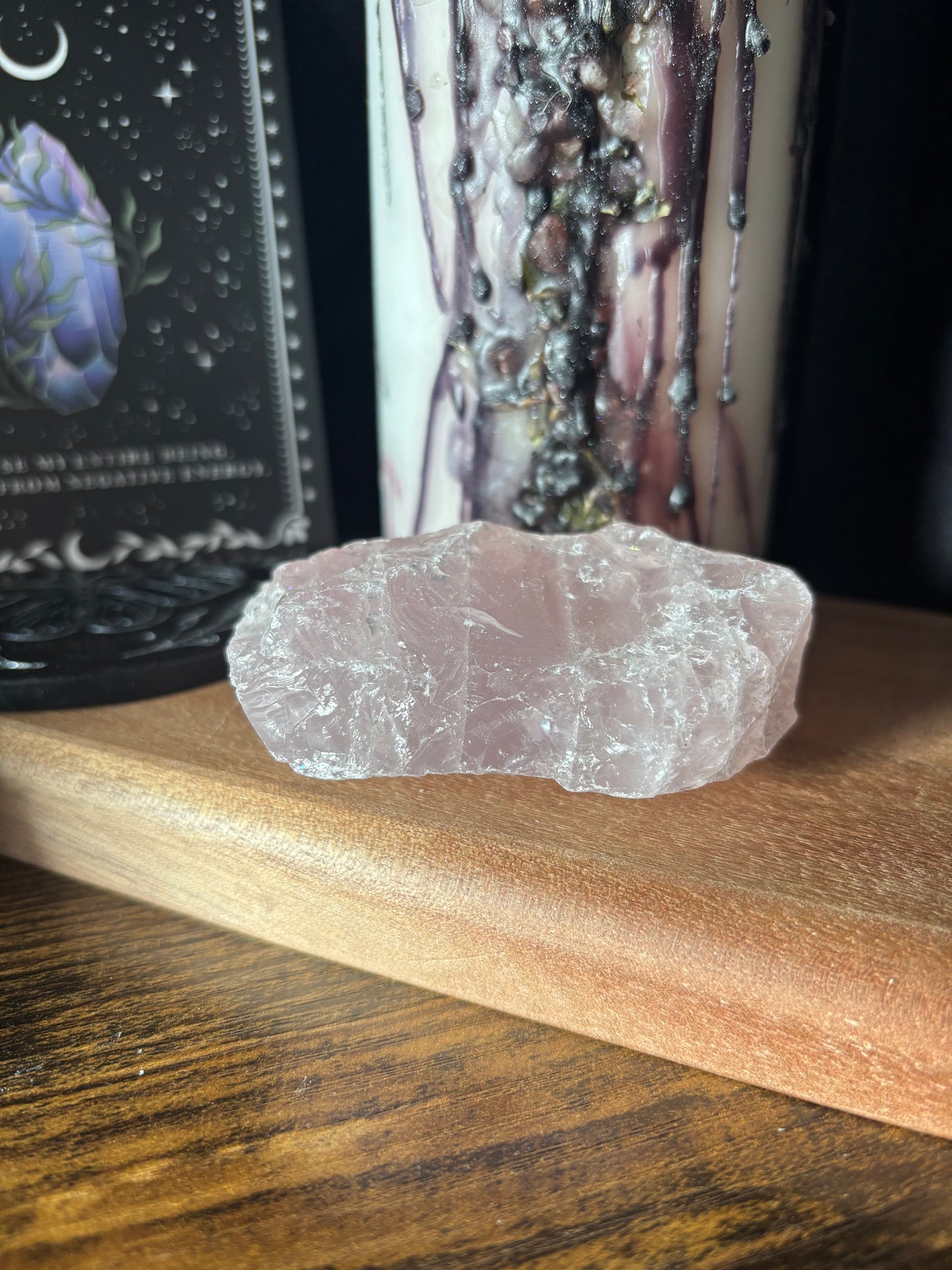 Rose Quartz Raw Piece