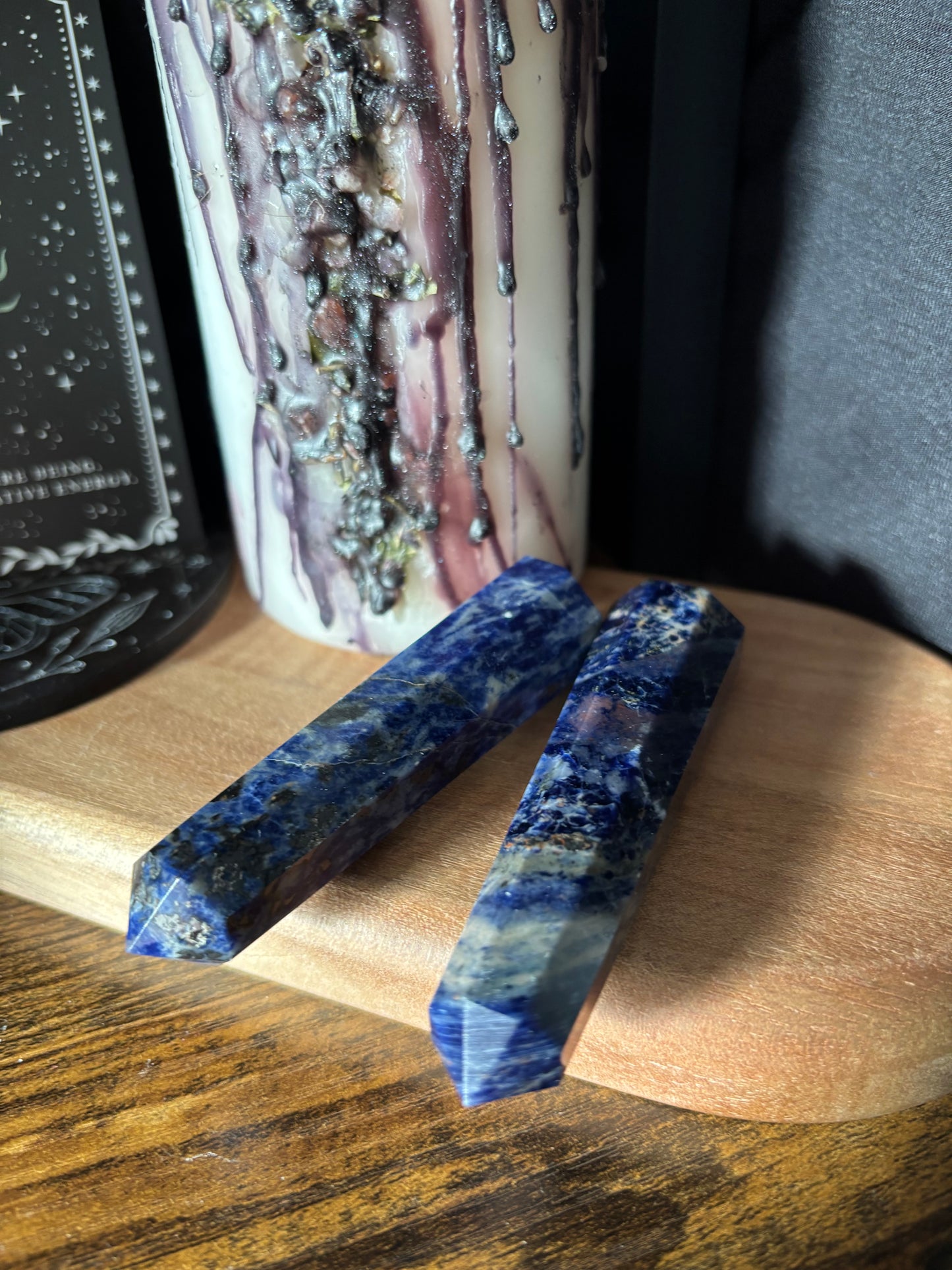 Sodalite Double Terminated Points