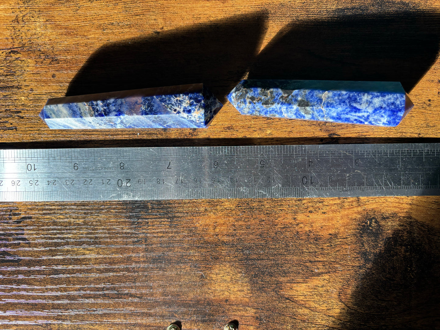 Sodalite Double Terminated Points