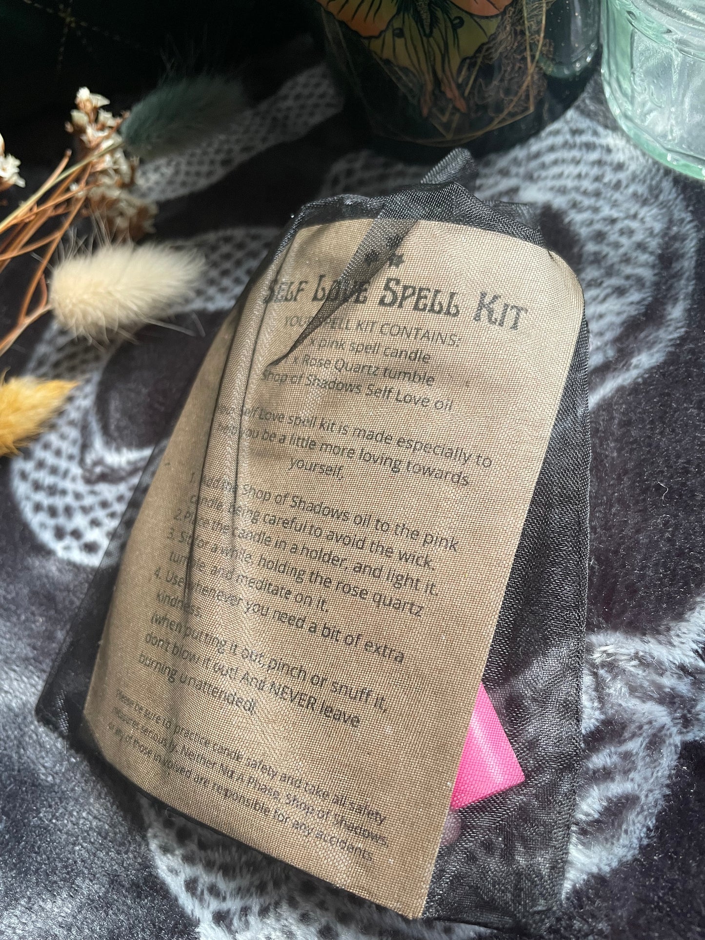 SELF-LOVE Spell Candle Kit