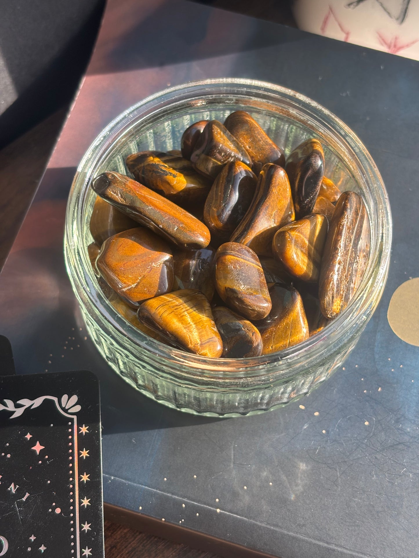 Tigers Eye Tumble Stone