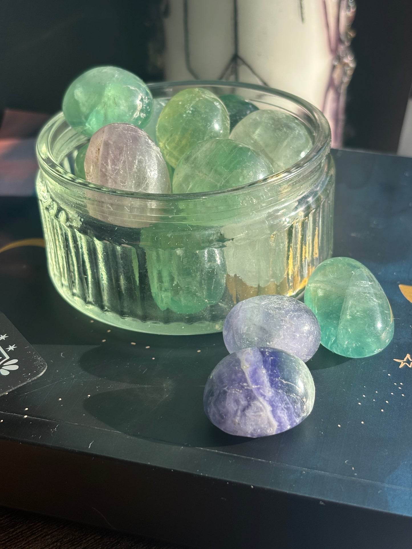 Fluorite Tumble Stone