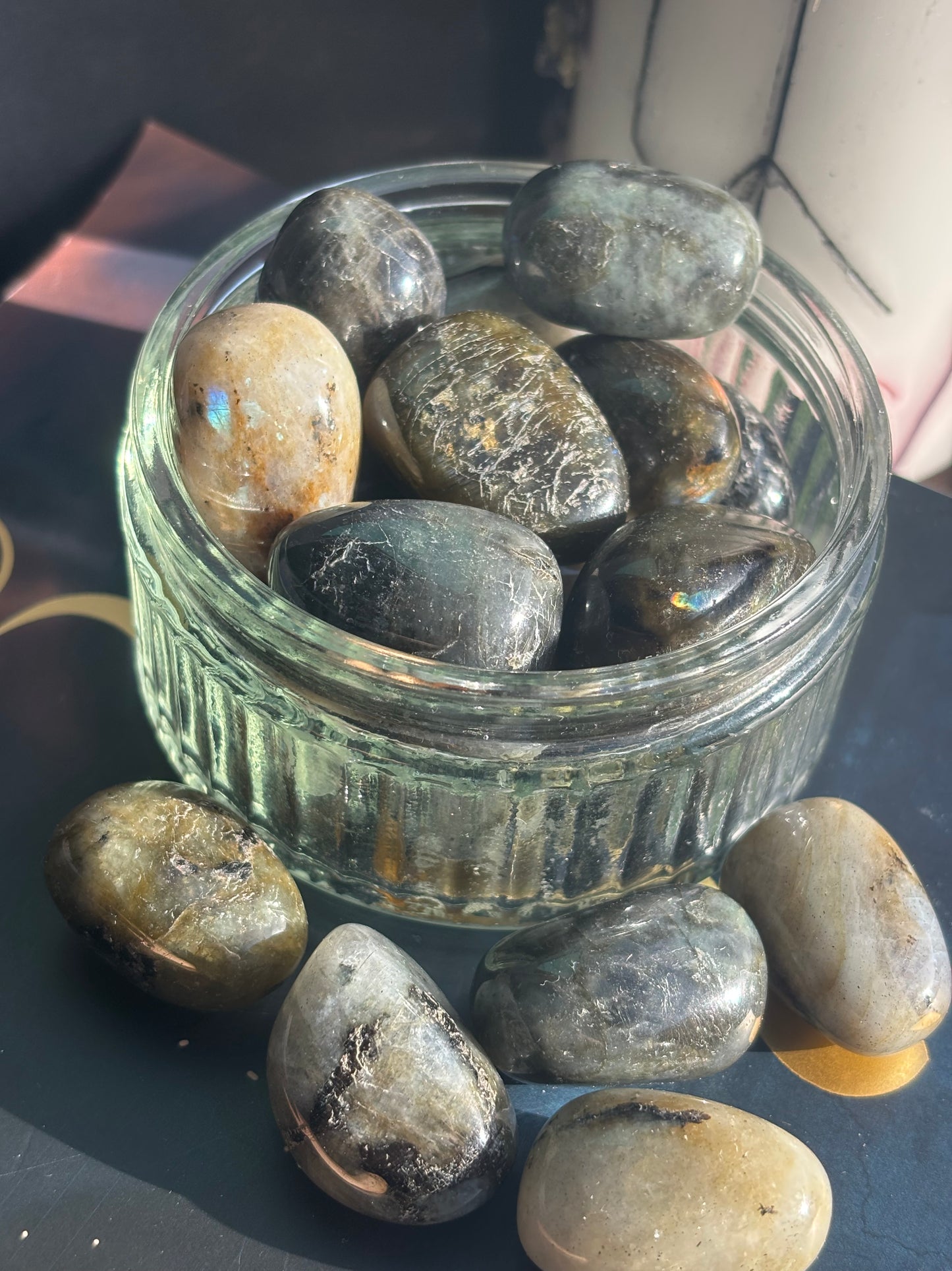 Labradorite Tumble Stone