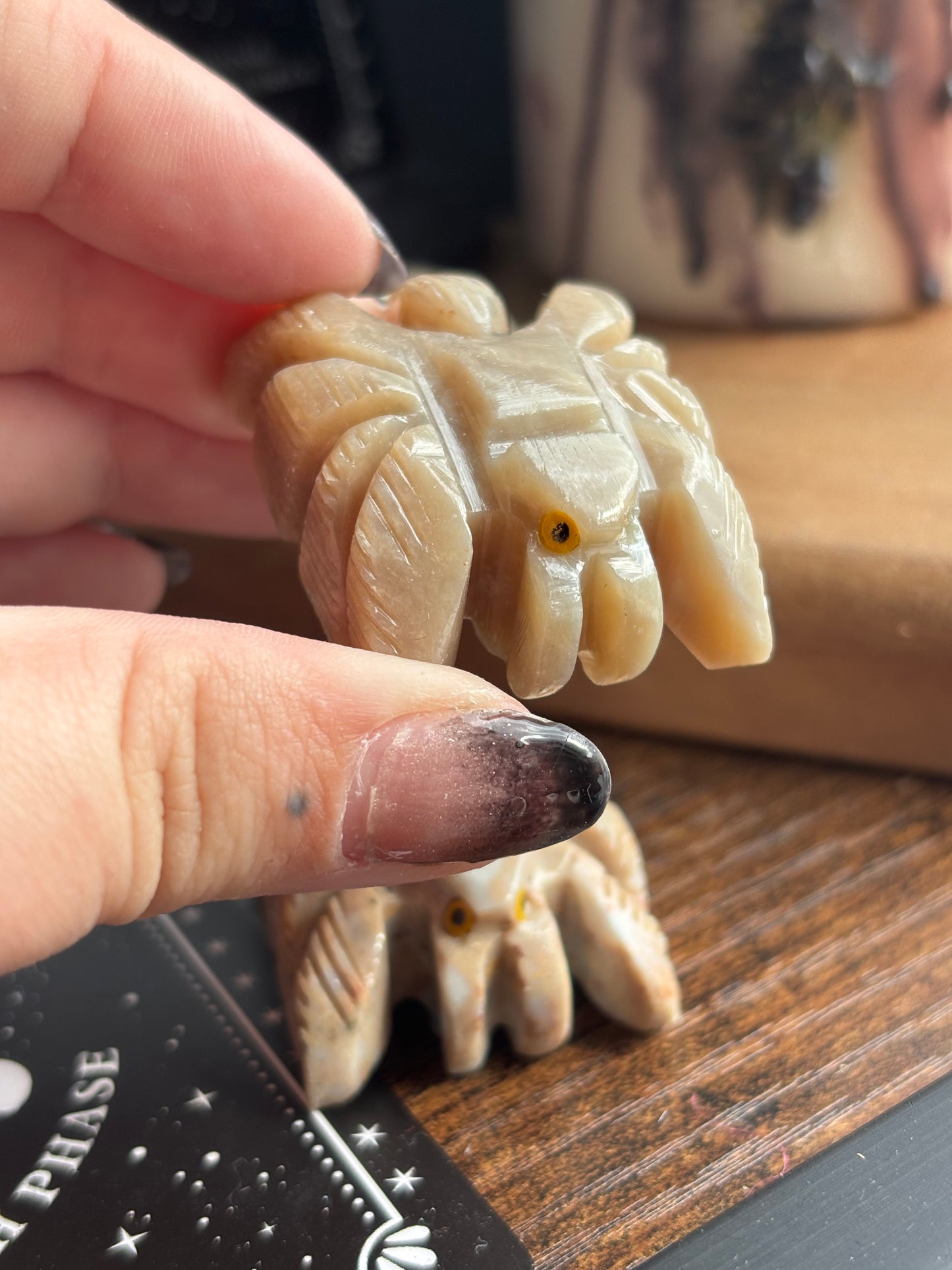 Soapstone Spiders
