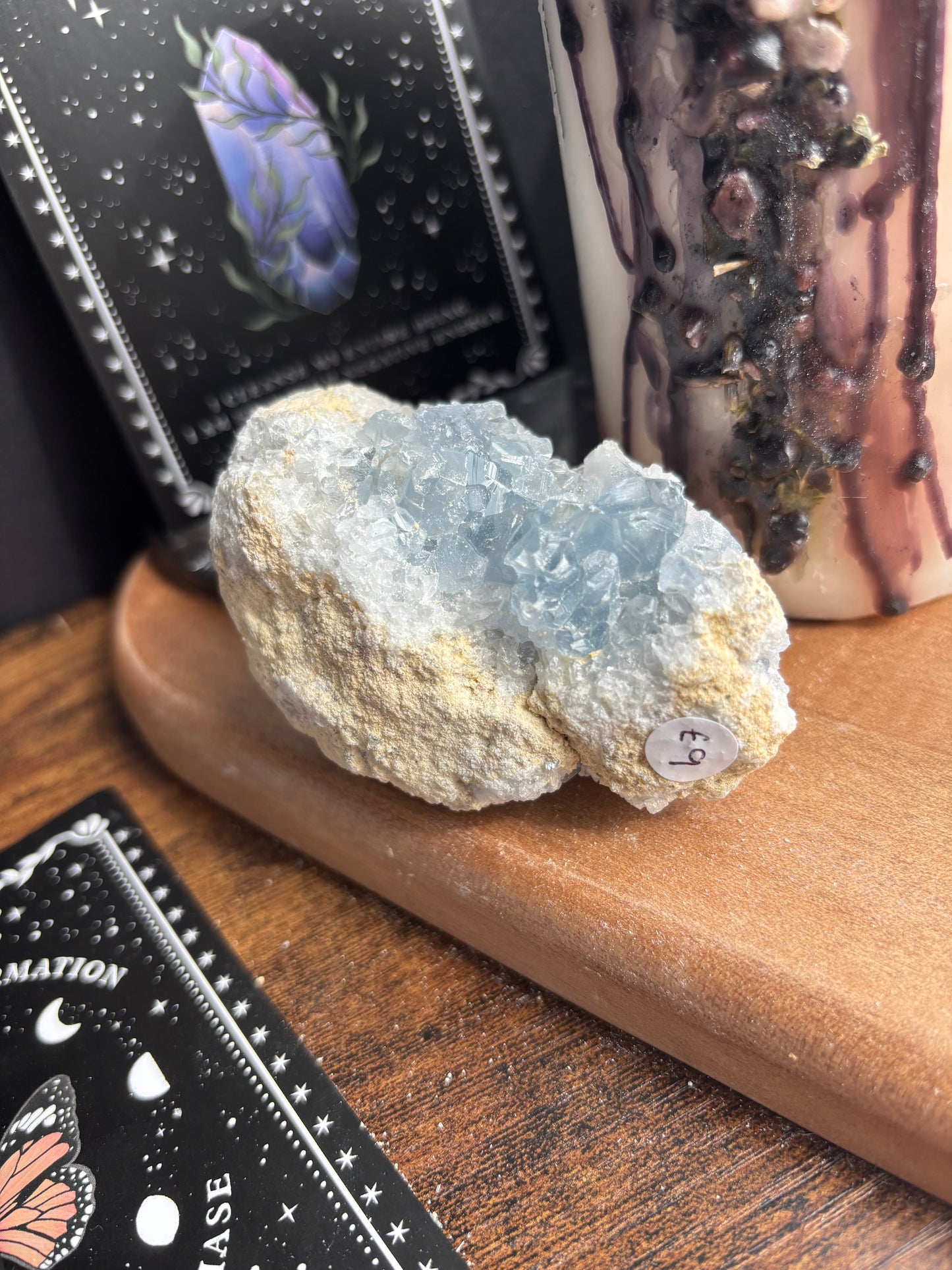 Celestite Cluster