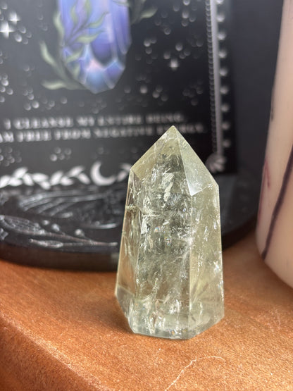 Prasiolite Point