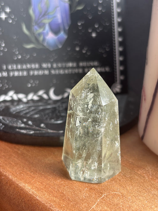 Prasiolite Point