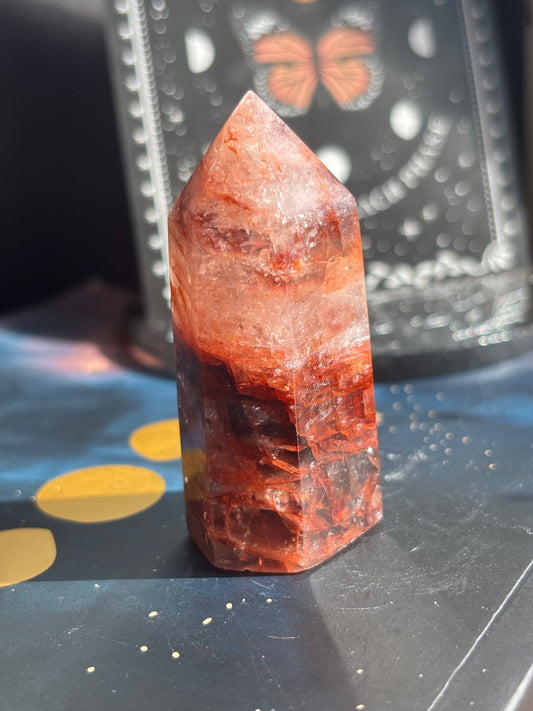 Hematoid (Fire) Quartz Point