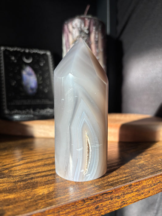 Cylindrical Agate Point (A)