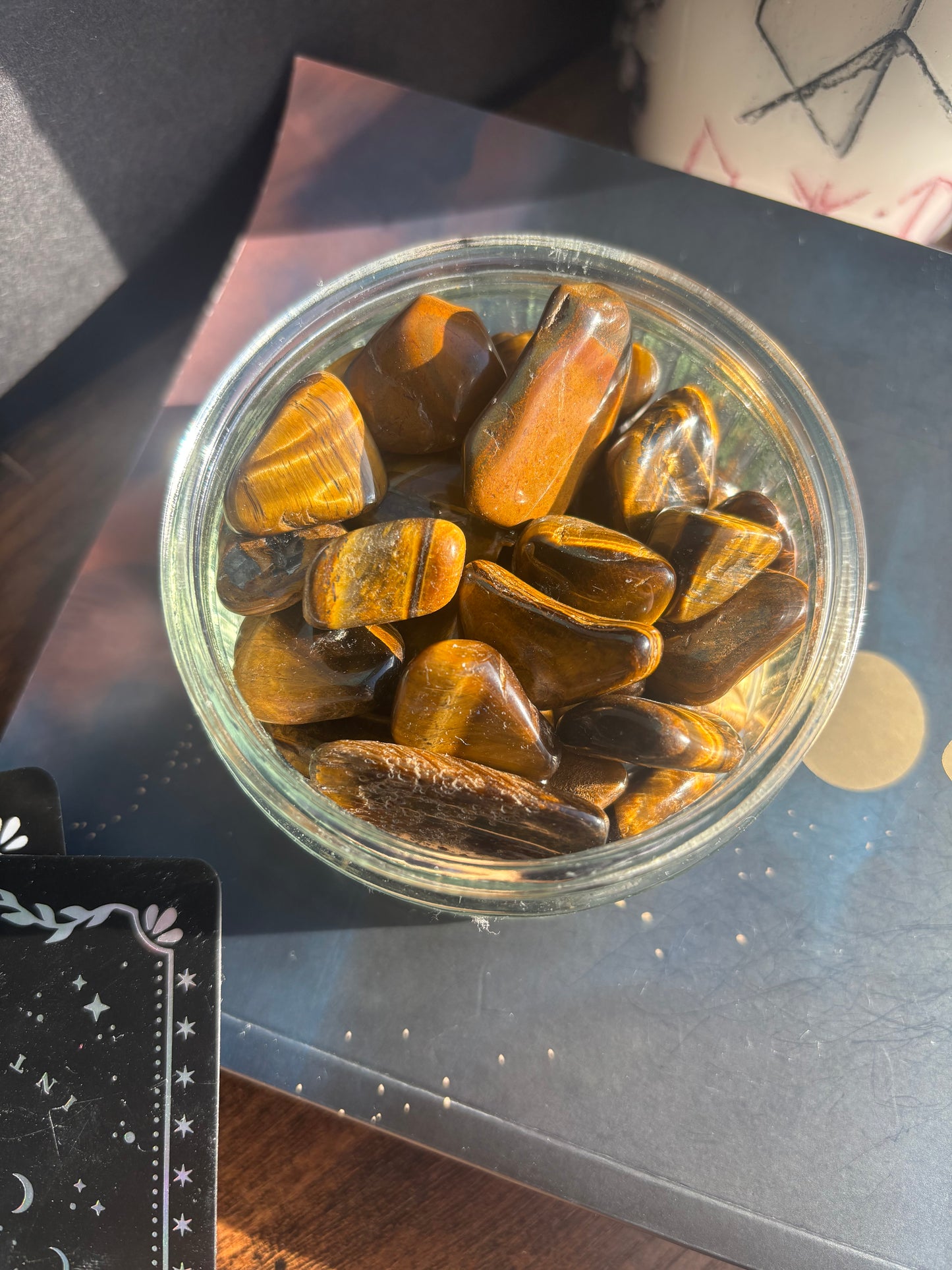 Tigers Eye Tumble Stone