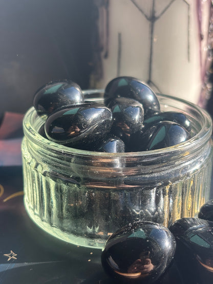 Obsidian Tumble Stone