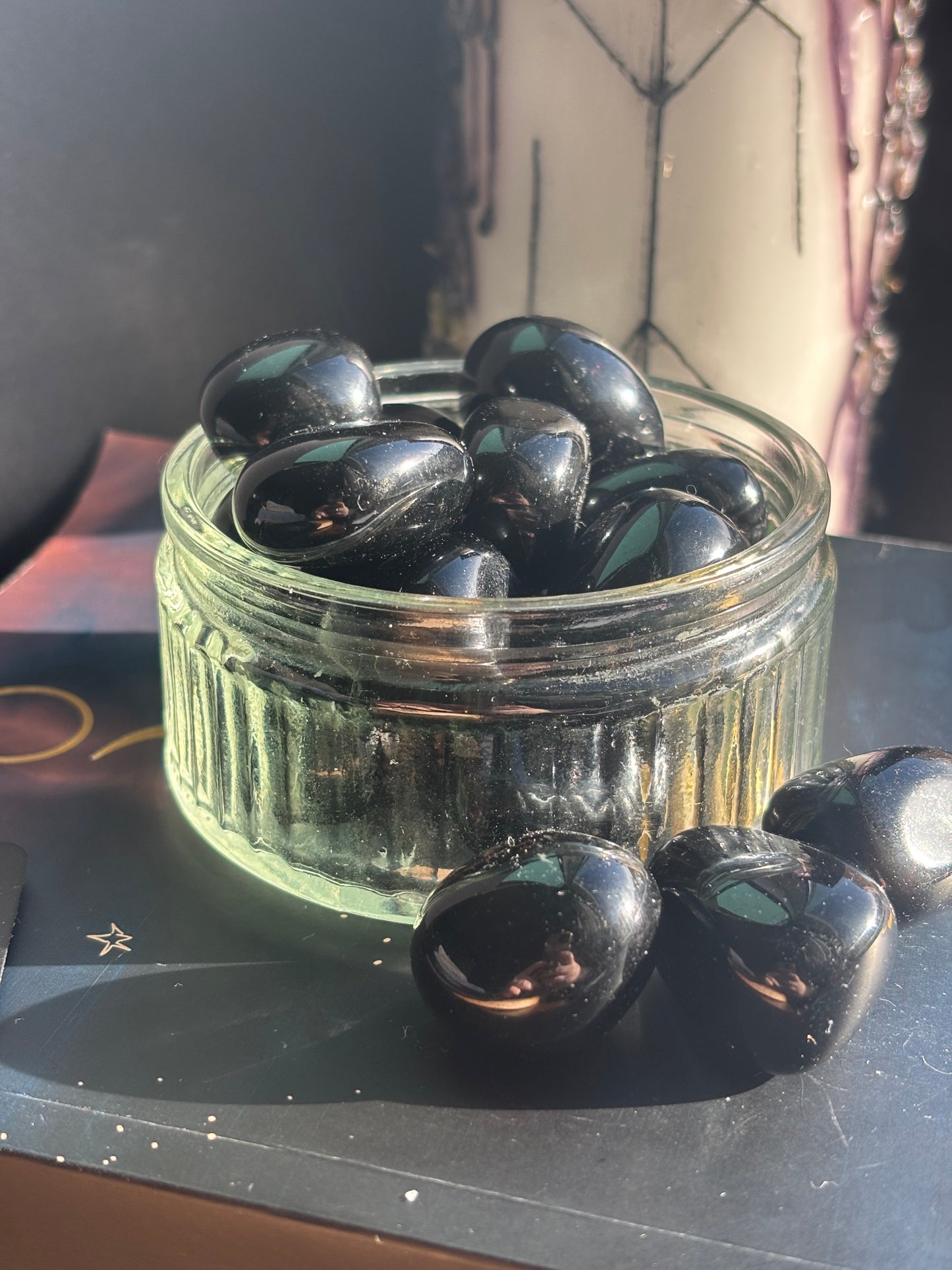 Obsidian Tumble Stone