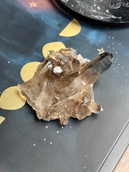 Smoky Quartz Cluster