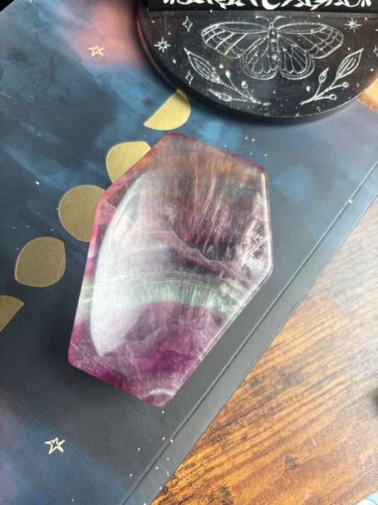 Fluorite Coffin Bowl