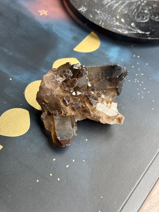 Smoky Quartz Cluster