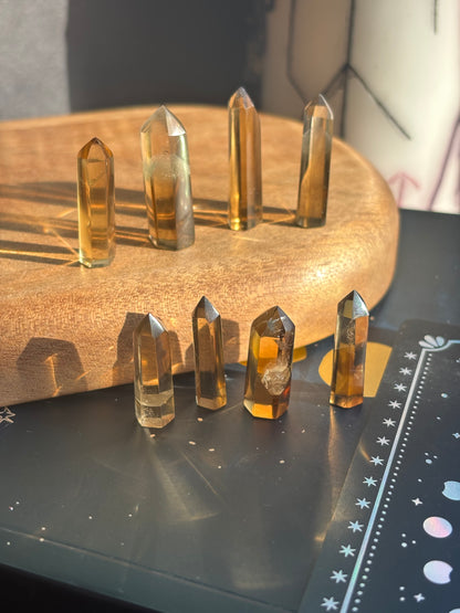 Mini Natural Citrine Points
